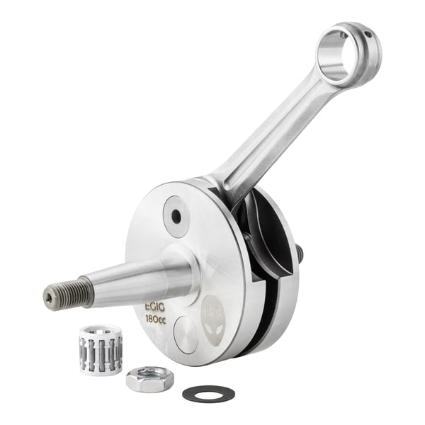 Image of Vollwangenwelle 180 Zylinder EGIG Performance Ø88mm für Vespa 100/PK80-125 S/PK125