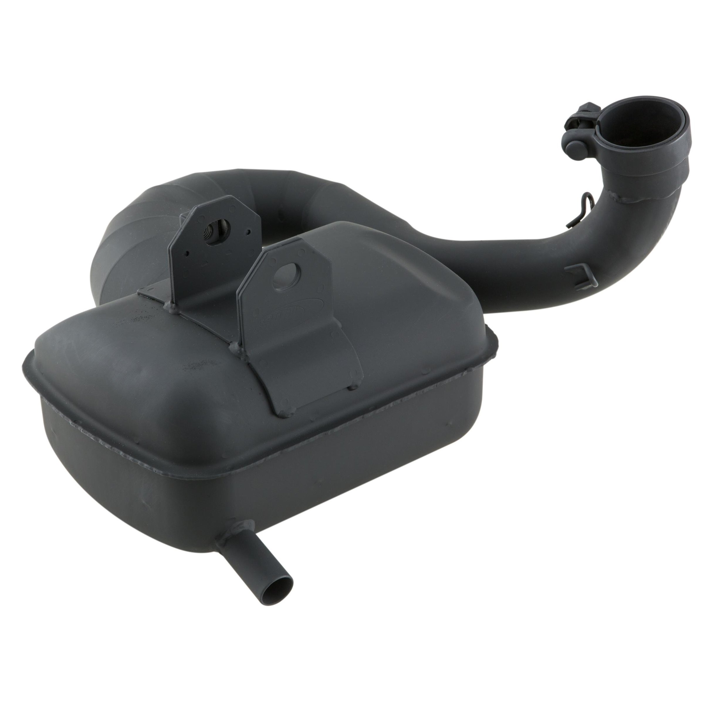 Image of Rennauspuff SIP ROAD XL, Material: Stahl schwarz für Vespa 200 Rally/P200E/PX200 E/Lusso/'98/MY/Cosa 1 200 für Vespa 200 Rally/P200E/PX200 E/Lusso/'98/MY/Cosa 1 200