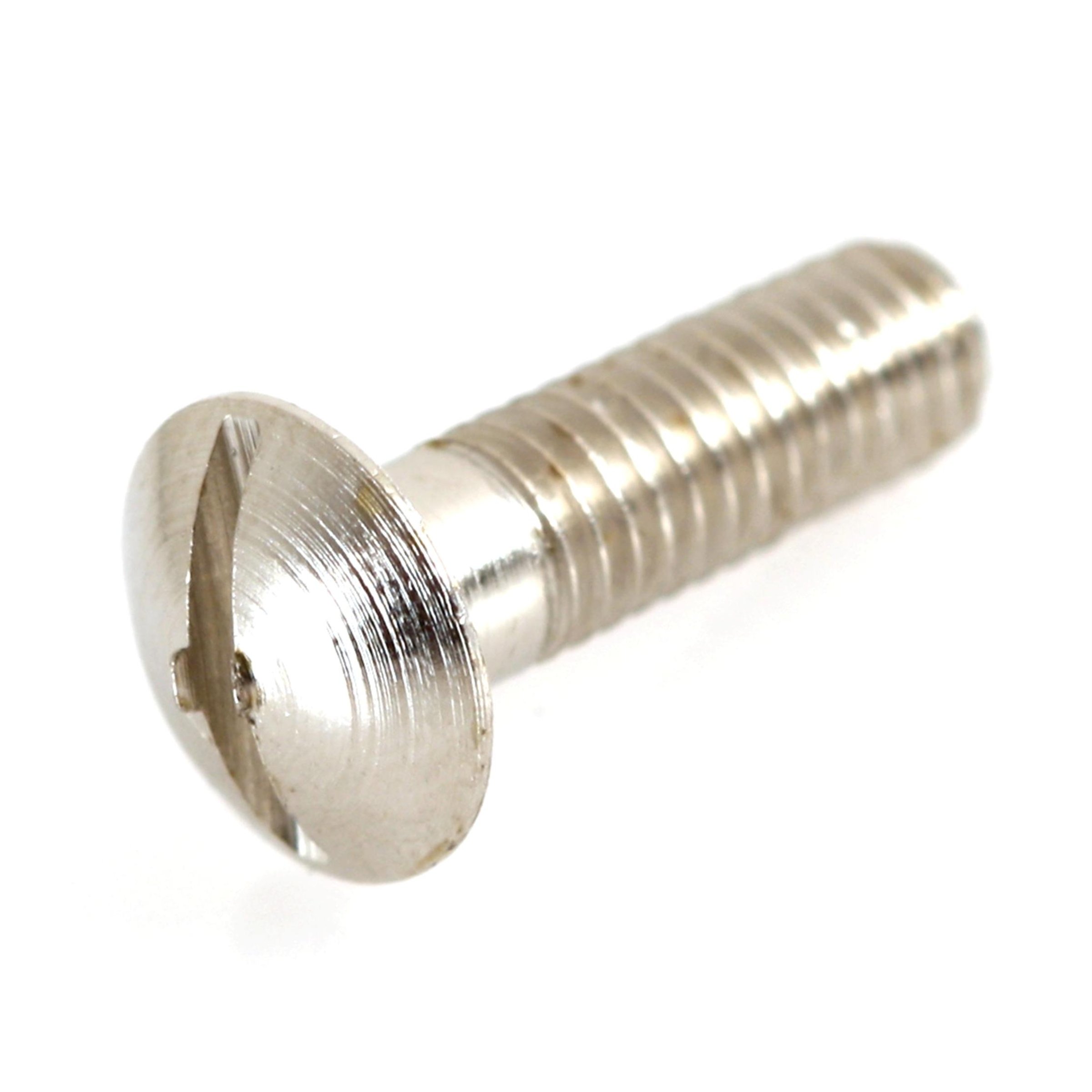 Image of Schraube Hupe M3 L=10 mm, (Schlitz), Linsenkopf vernickelt, PASCOLI für Vespa 125 V1-15/V30-33 für Vespa 125 V1-15/V30-33