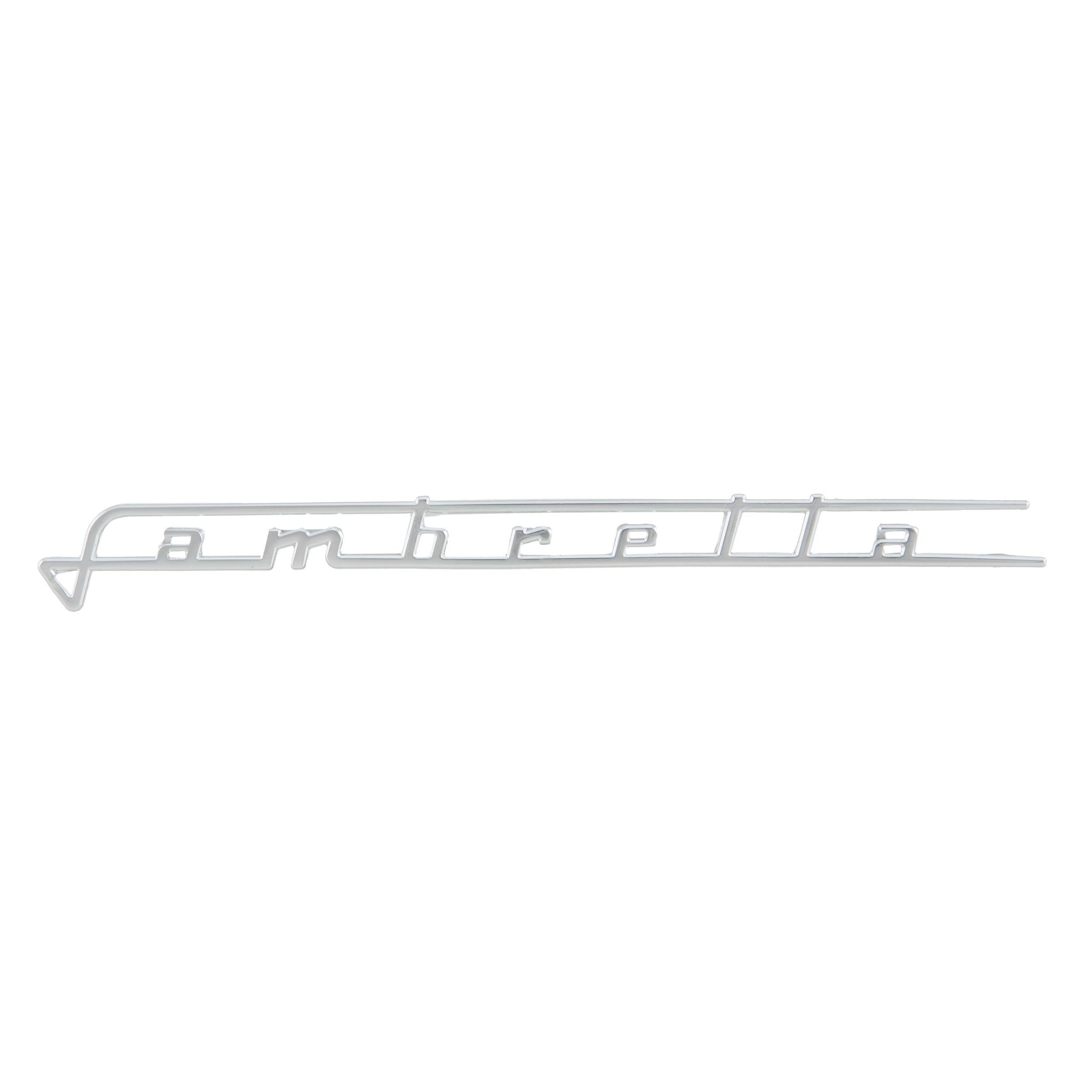 Image of Schriftzug Seitenhaube links 19955051 für Lambretta 125 LI/Special/150 LI/Special/SX/175 TV/200 SX/TV für Lambretta 125 LI/Special/150 LI/Special/SX/175 TV/200 SX/TV