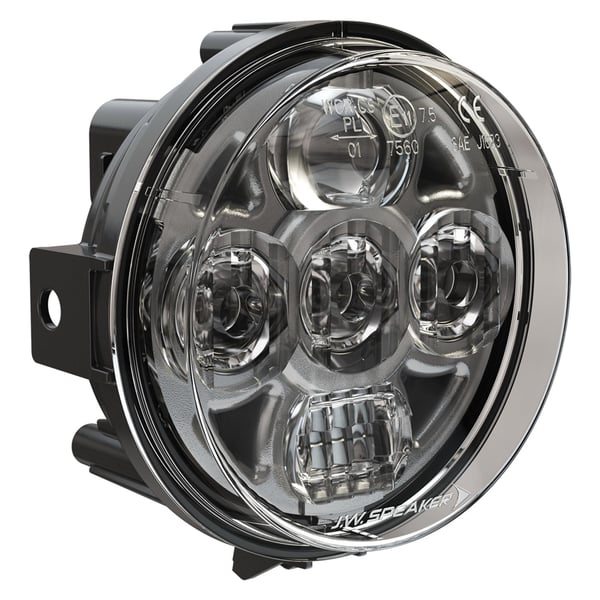 Image of Scheinwerfer J.W. SPEAKER LED 8415 Evolution rund Ø 110 mm für Vespa 50 SS/90 SS/125 PV/ET3/Super/VNB3-6/150 Super/VBA/VBB/VGLA-B/GS VS5/160 GS