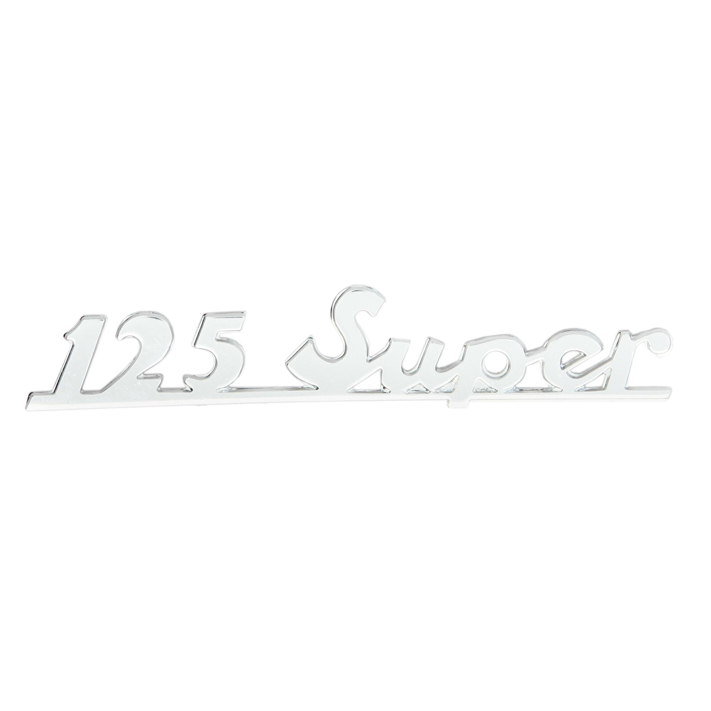Image of Schriftzug "125 Super" Heck hinten 150498 für Vespa 125 Super für Vespa 125 Super