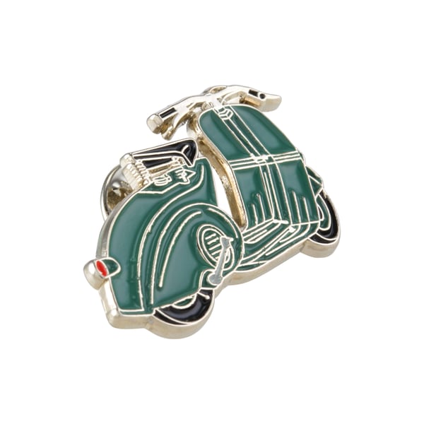 Image of Pin mit Motiv "Vespa Lampe Unten" Motorroller