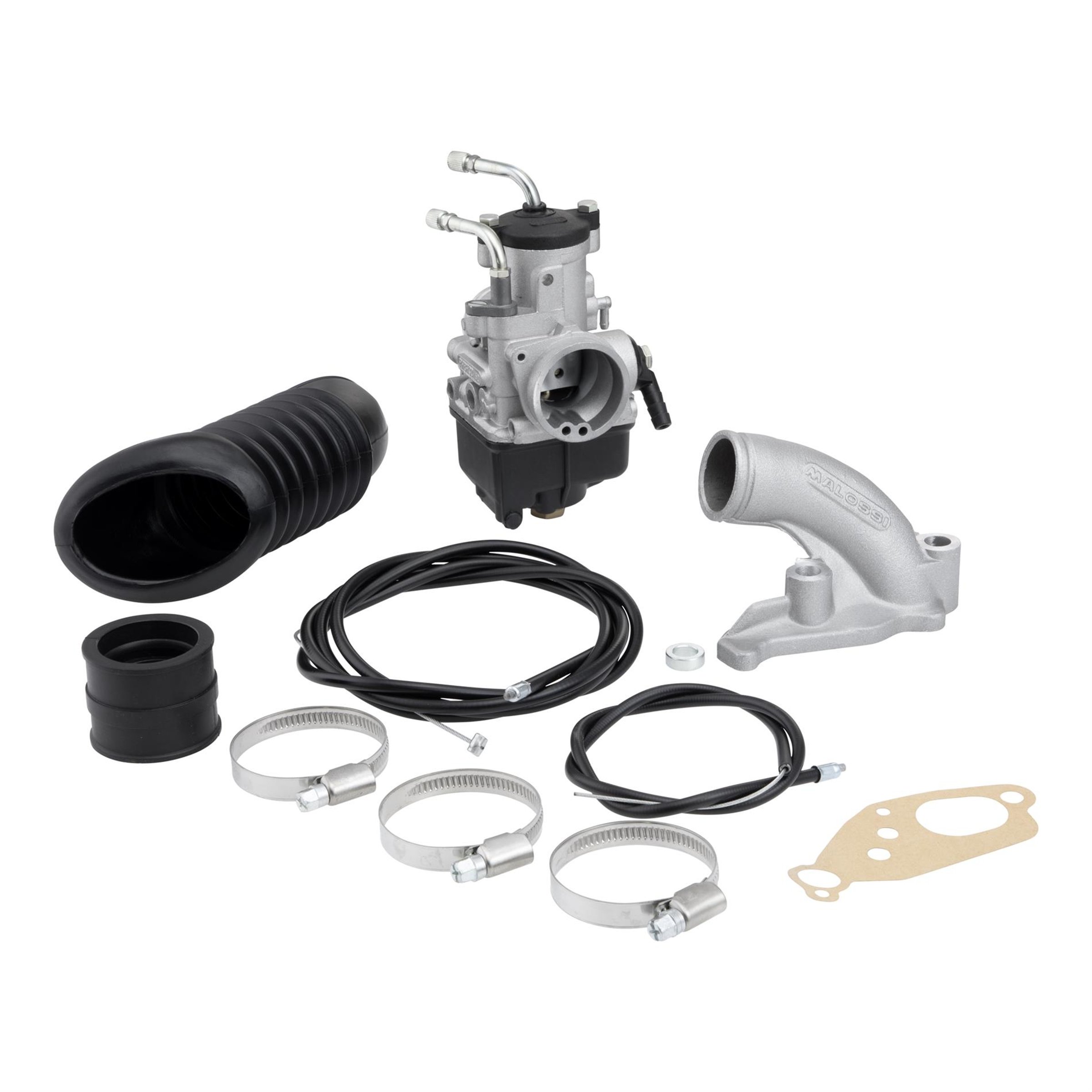 Image of Vergaserkit MALOSSI PHBH 30 Rundschieber 1610600 für Vespa 125 VNB-TS/150 VBA-Super/PX80-150/PE/Lusso/T5/Cosa für Vespa 125 VNB-TS/150 VBA-Super/PX80-150/PE/Lusso/T5/Cosa