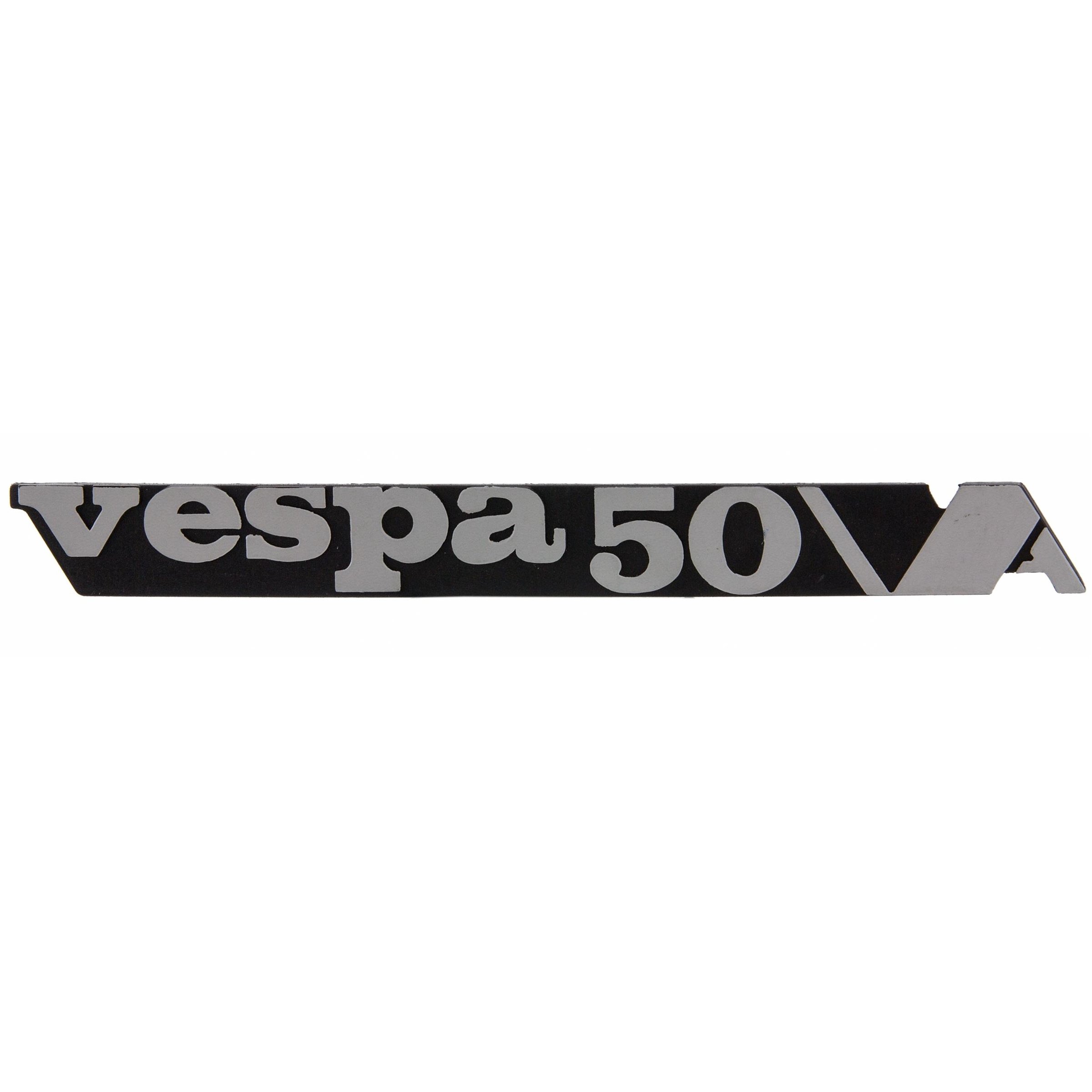 Image of Schriftzug Vespa 50 A Seitendeckel links 257295 für Vespa PK50XL N Automatica für Vespa PK50XL N Automatica