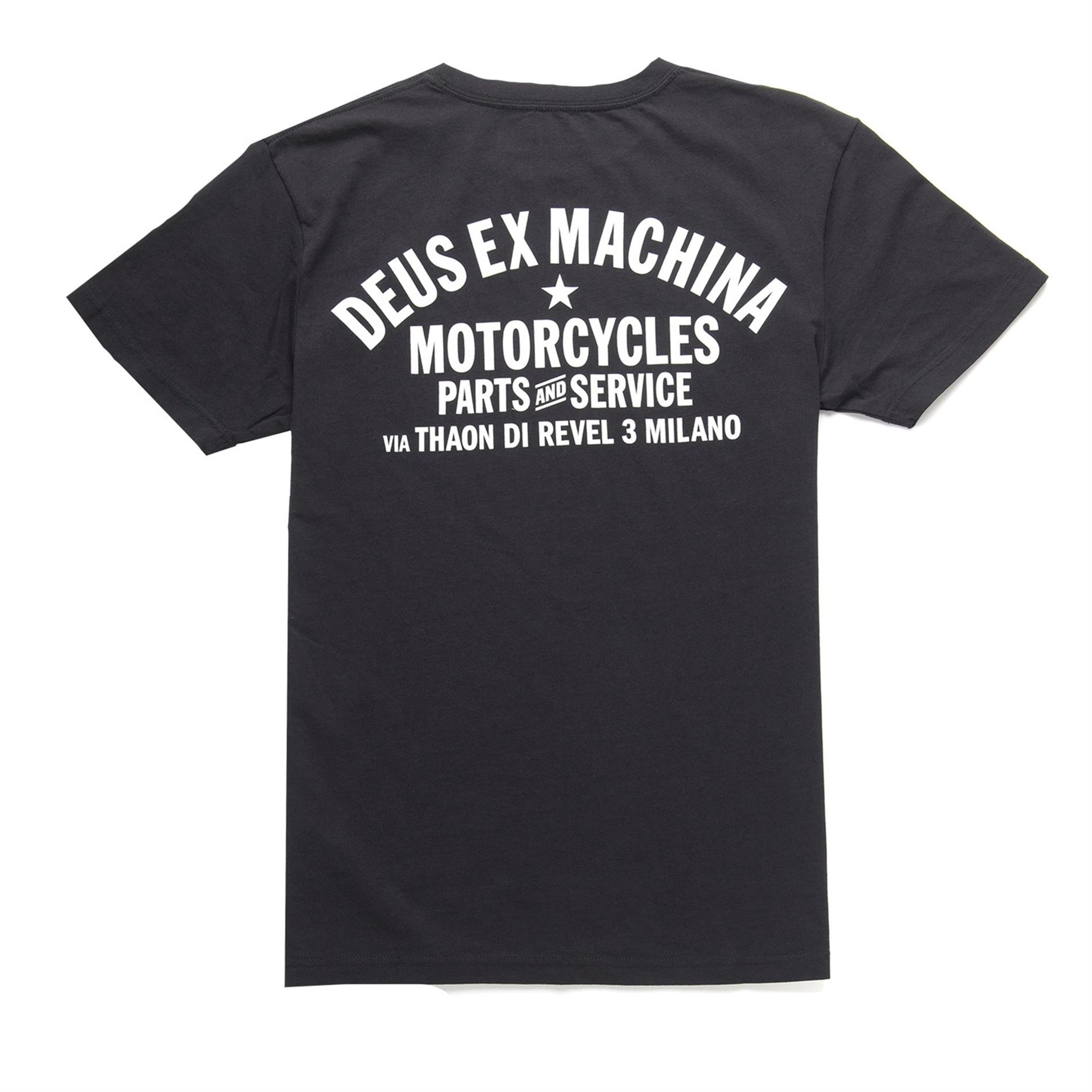 Image of T-Shirt DEUS Milano Address Größe: L für Männer für Männer