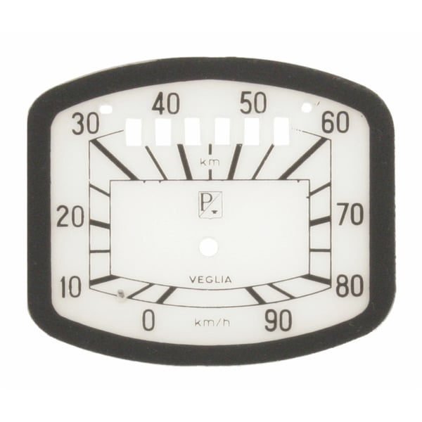 Image of Ziffernblatt PIAGGIO Tachometer 086587 für Vespa 150 VB/VGL