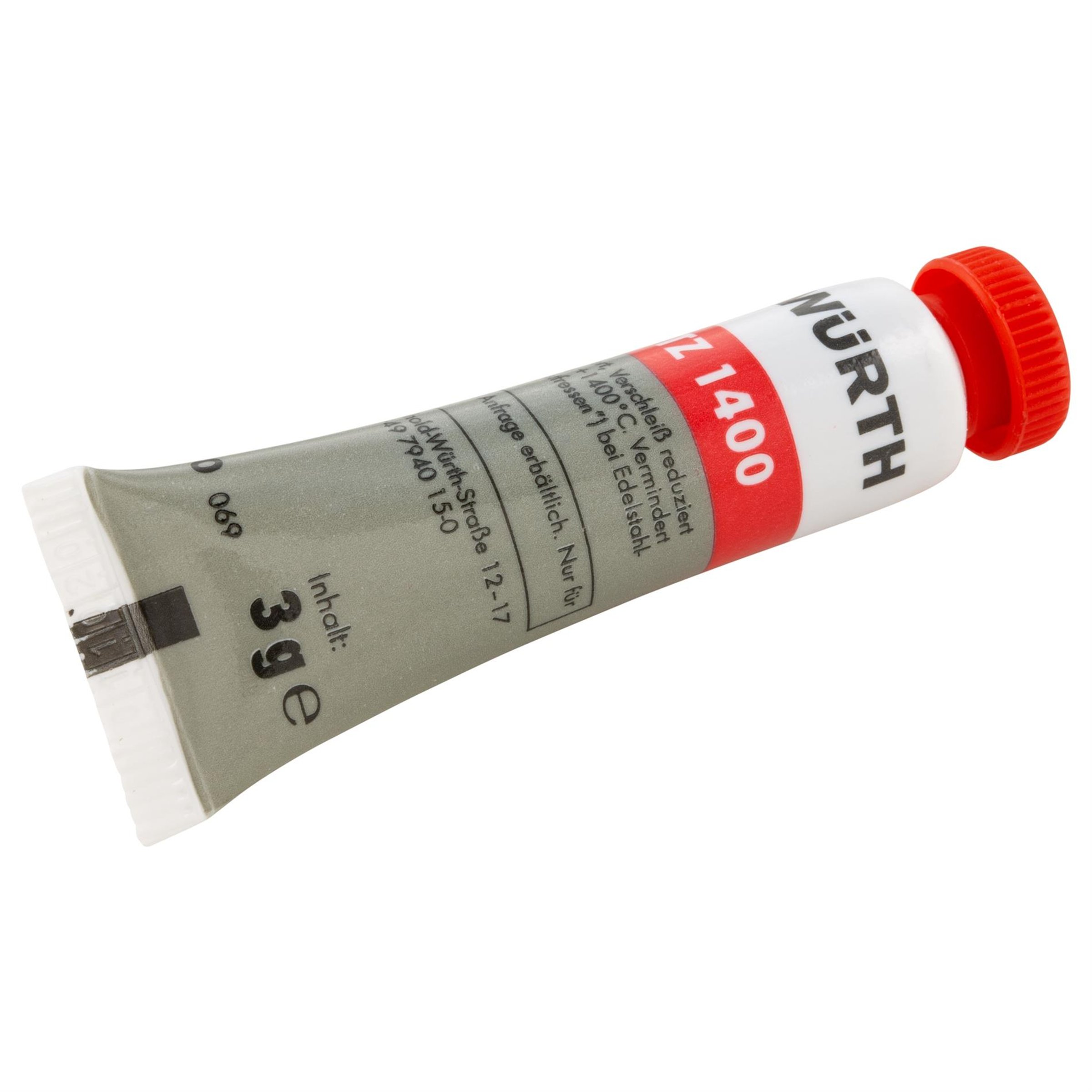 Image of Bremsenschutzpaste WÜRTH 1400 lichtgrau RAL 7035