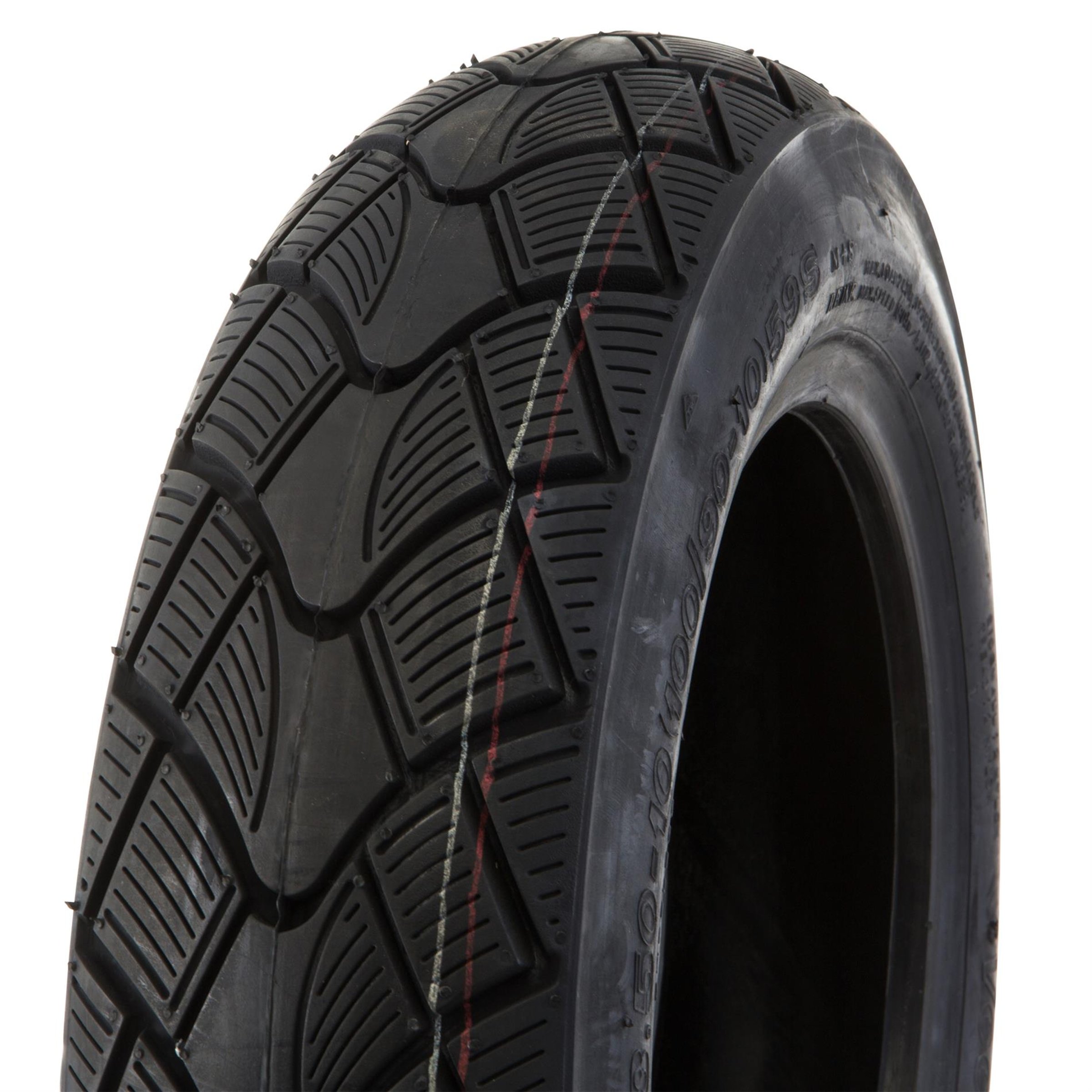 Image of Reifen VEE RUBBER ALLWETTER VRM351 120/70-12 58S TL reinforced M+S vorne oder hinten vorne oder hinten