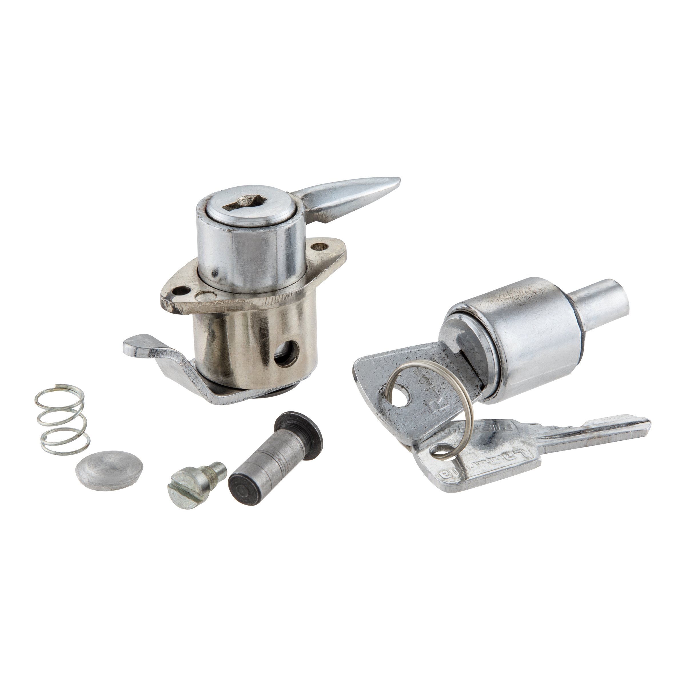 Image of Schloss Set, Lenkschloss für Lambretta 125 DL/GP/150 DL/GP/200 DL/GP für Lambretta 125 DL/GP/150 DL/GP/200 DL/GP