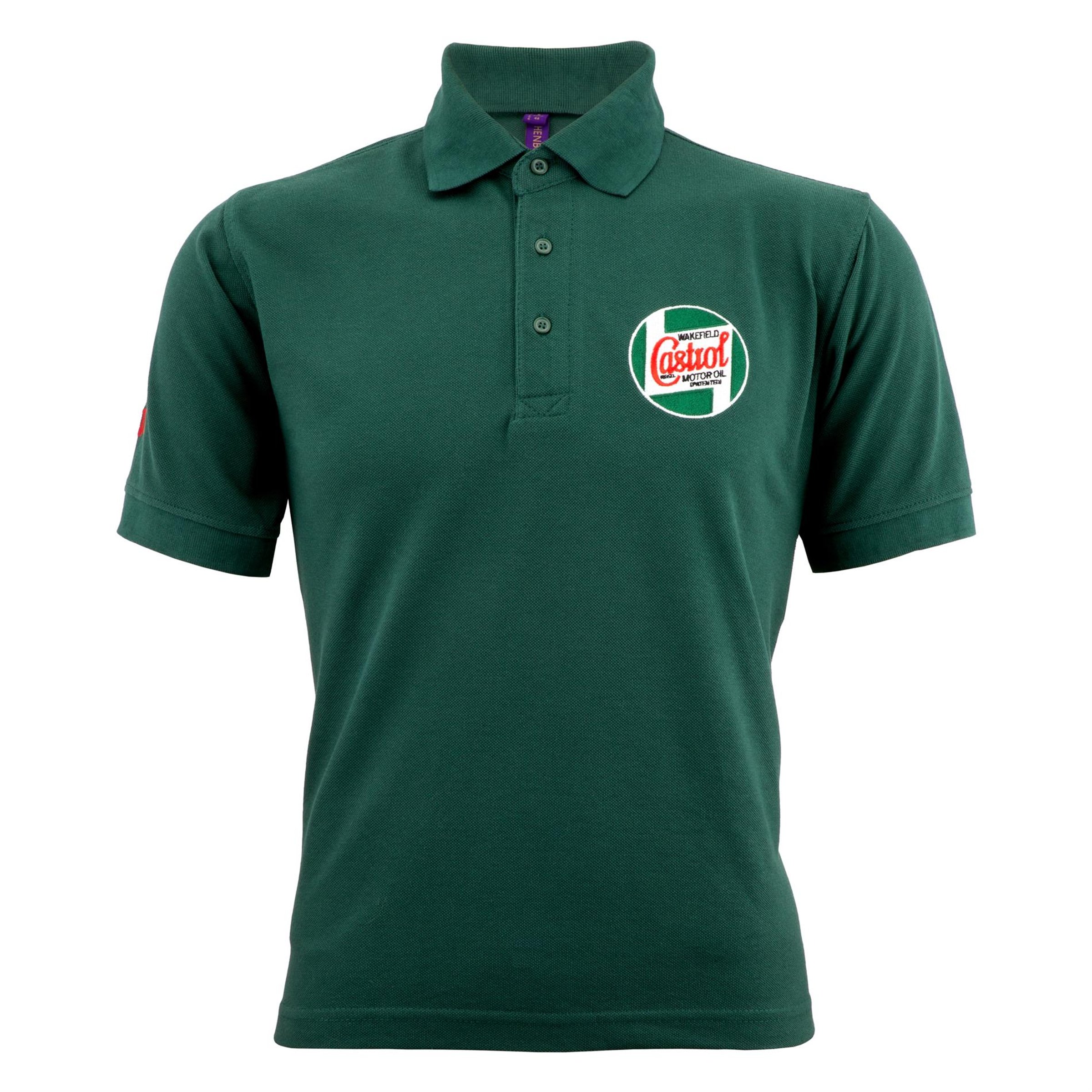 Image of Polo-Shirt CASTROL CLASSIC Größe: L Unisex Unisex