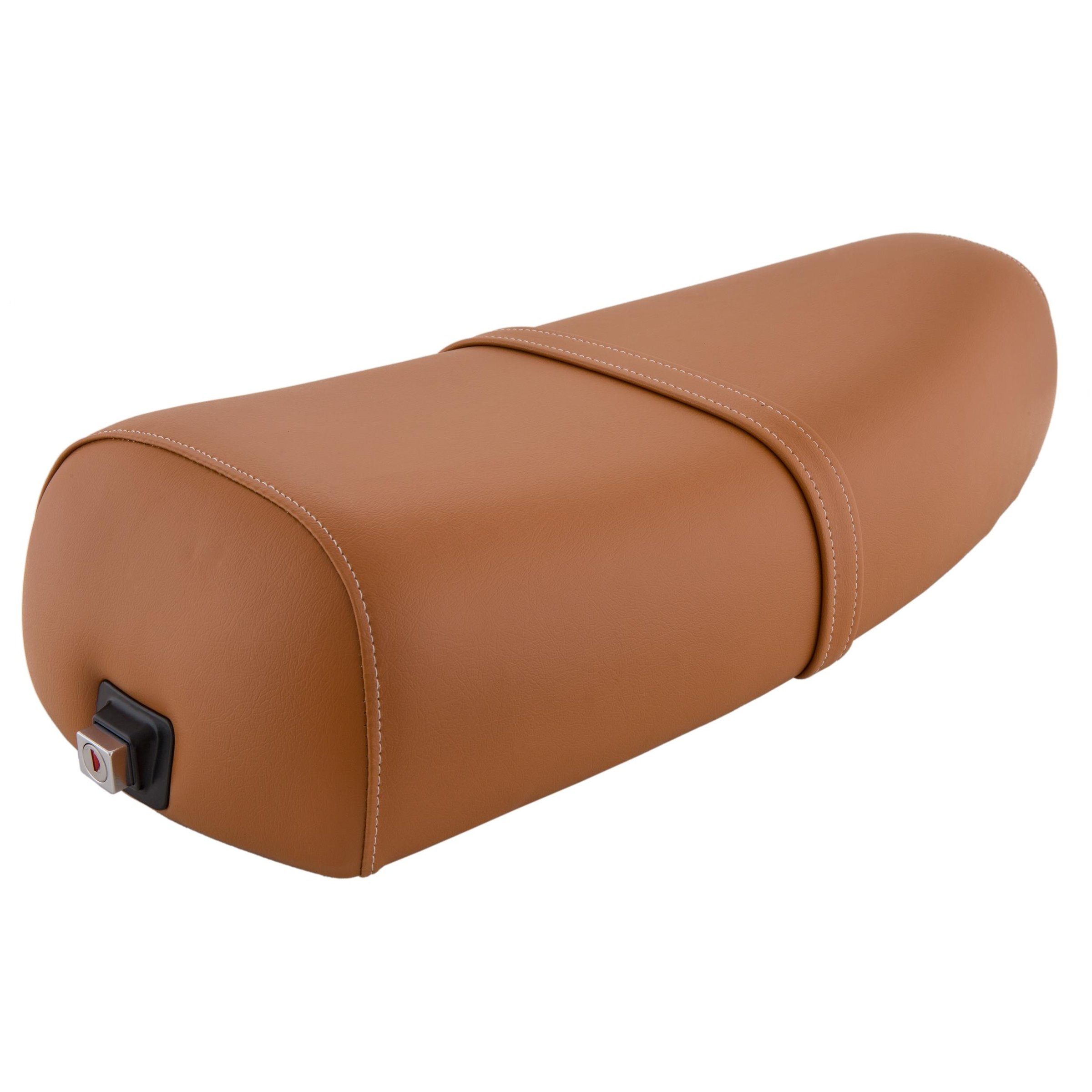 Image of Sitzbank DIEFFE braun, orangebraun RAL 8023 für Vespa PX '98/MY für Vespa PX '98/MY