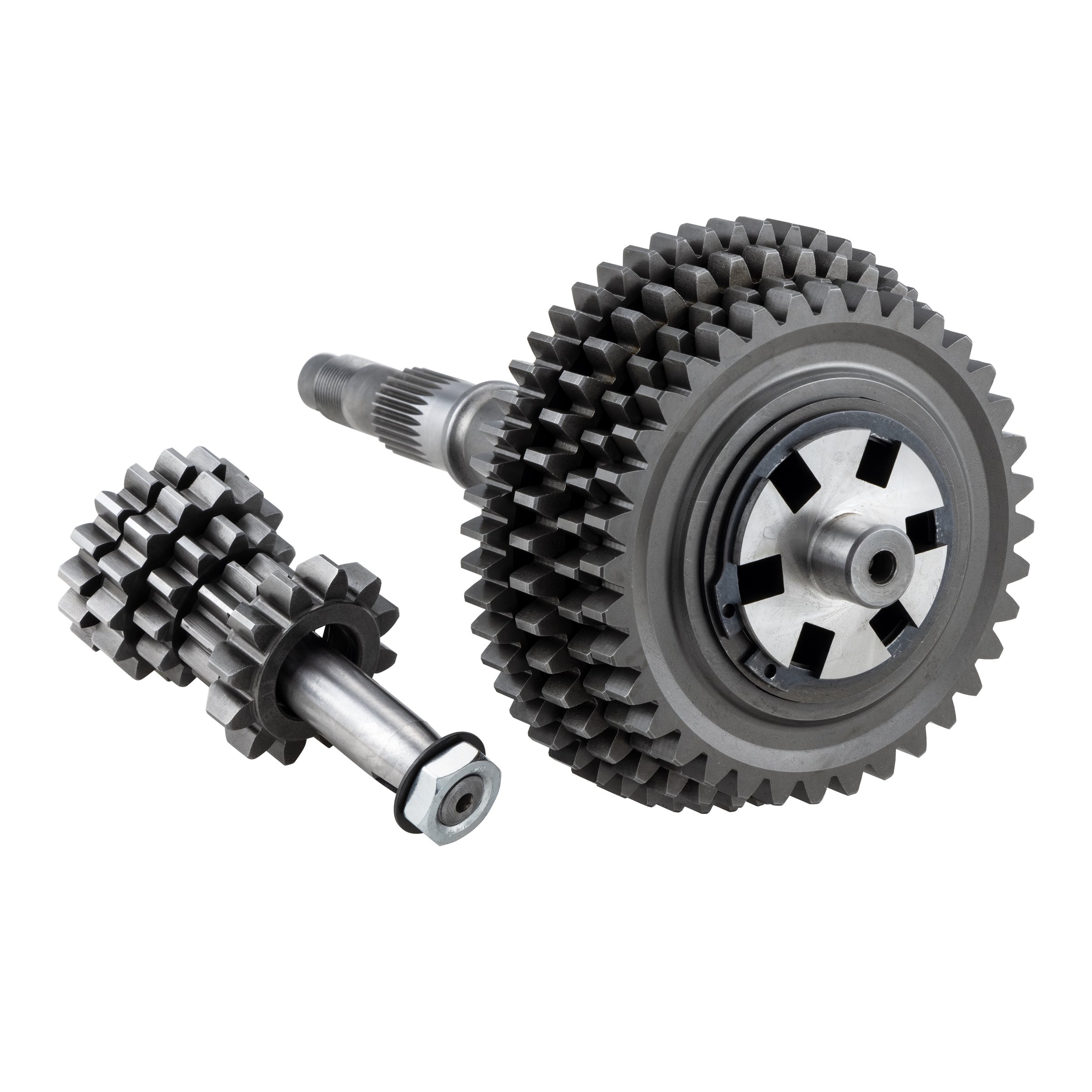 Image of Getriebekit Z 11-12-14-16/36-37-40-55 BENELLI Neutral Up 6-Arm, 4 Gänge für Vespa 50-125/PV/ET3/PK50-125/S/XL/XL2 für Vespa 50-125/PV/ET3/PK50-125/S/XL/XL2