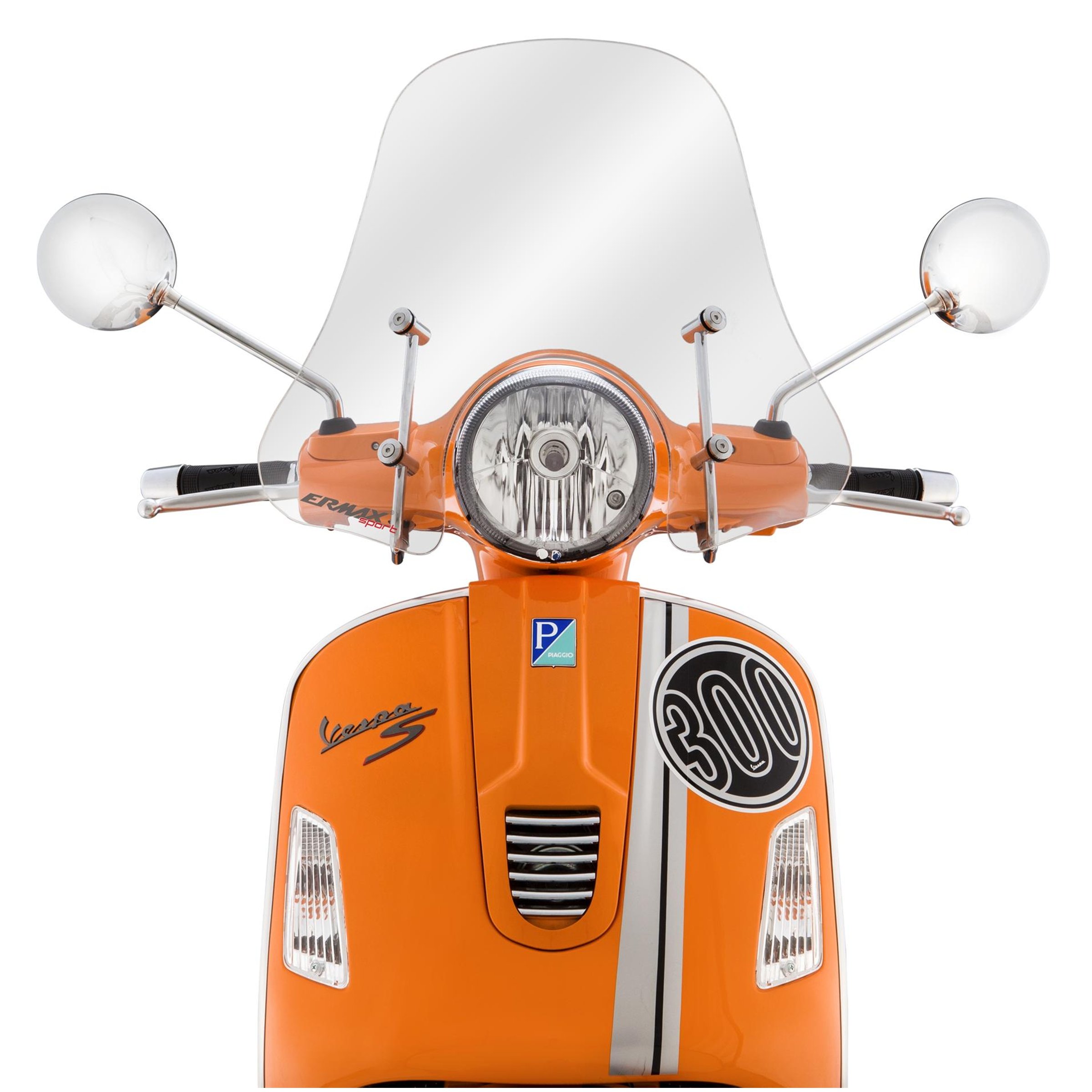 Image of Windschild ERMAX Sportivo für Vespa GTS/GTS Super/GT/GT L 125-300ccm für Vespa GTS/GTS Super/GT/GT L 125-300ccm