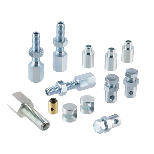 Image of Schraubnippel Set Seilzug, PREMIUM für Vespa