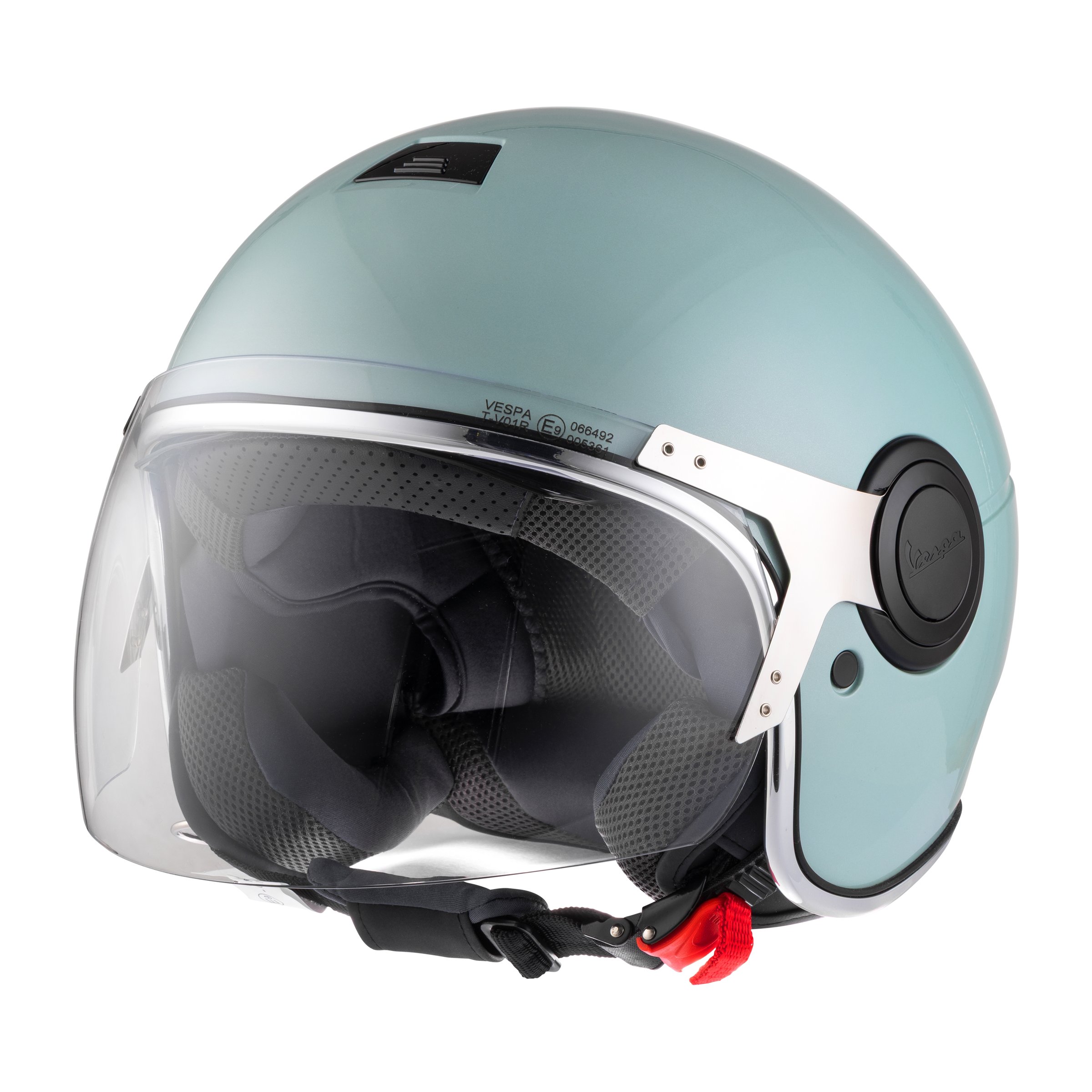 Image of Helm PIAGGIO Vespa Argentario, grün, 350/A, Gr. M, 57-58cm Jethelm Jethelm