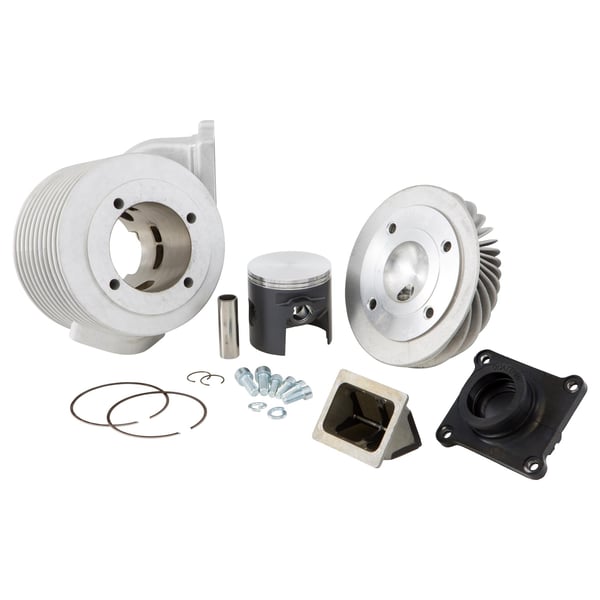 Image of Rennzylinder QUATTRINI M-210-TV für Lambretta 125 LI/Special/DL/GP/150 LI/Special/SX/DL/GP/175 TV 2°-3°