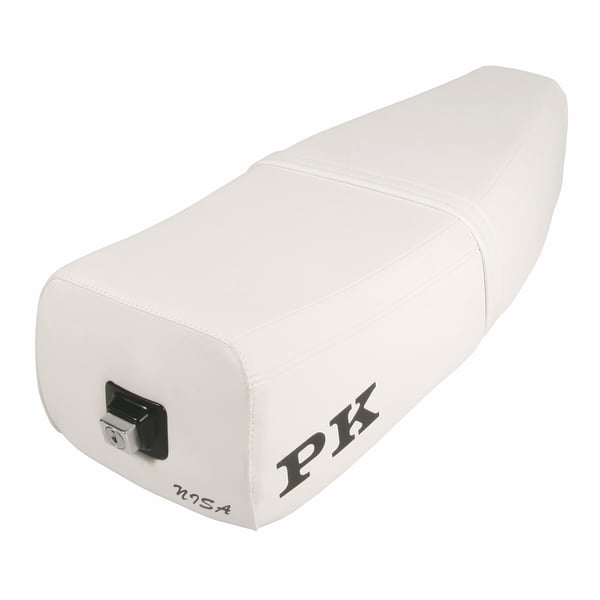 Image of Sitzbank NISA weiß für Vespa PK50-125/S/XL/Plurimatic/Automatica/ETS