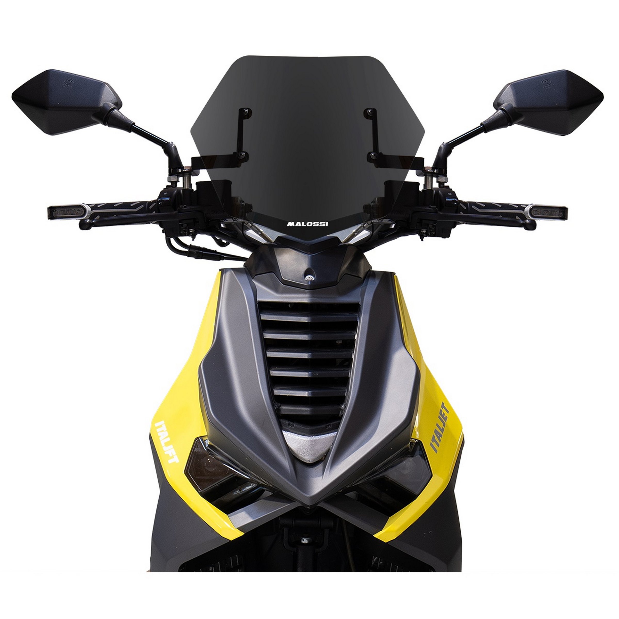 Image of Windschild MALOSSI Sport Screen 4519881 für ITALJET Dragster 125/200/300 (´21-) Euro5, 4T LC für ITALJET Dragster 125/200/300 (´21-) Euro5, 4T LC