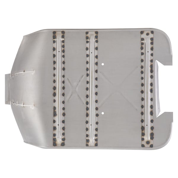 Image of Reparaturblech, Beinschild & Trittblech für Vespa 180 SS