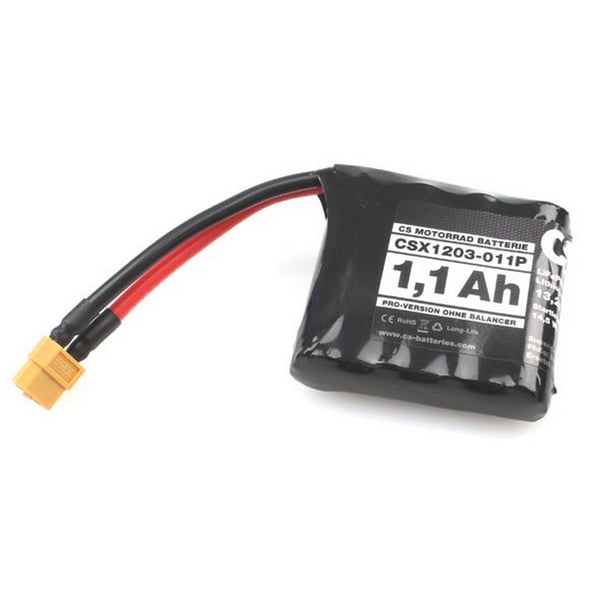 Image of Batterie CS-ELECTRONIC 12V/1,1Ah, CSX1203-011P Versorgungs-Batterie für Vespa/Lambretta