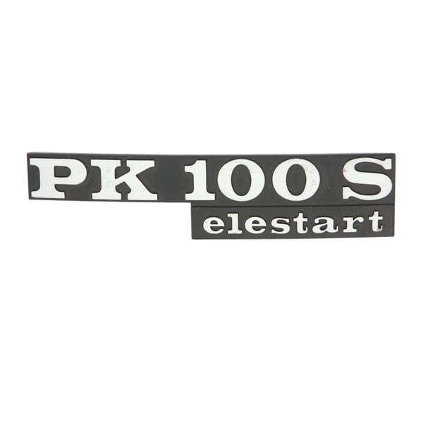 Image of Schriftzug "PK100S elestart" Seitenhaube links 198201 für Vespa PK100 S/Elestart V9X1T