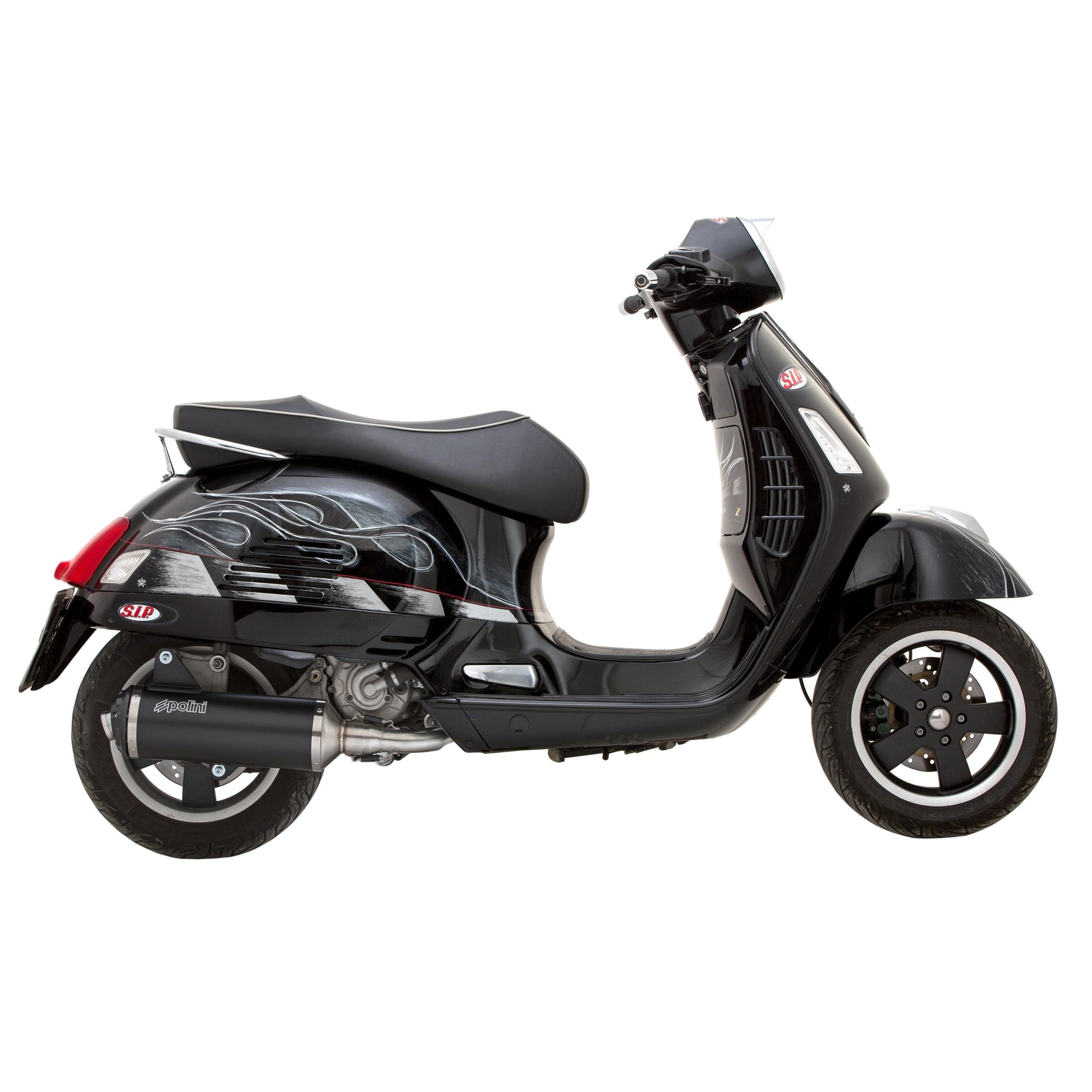 Image of Rennauspuff POLINI 190.0041 für Vespa GTS/GTS Super/GTV/GT 60 125-300ccm i.e. 4T LC (-`16) für Vespa GTS/GTS Super/GTV/GT 60 125-300ccm i.e. 4T LC (-`16)