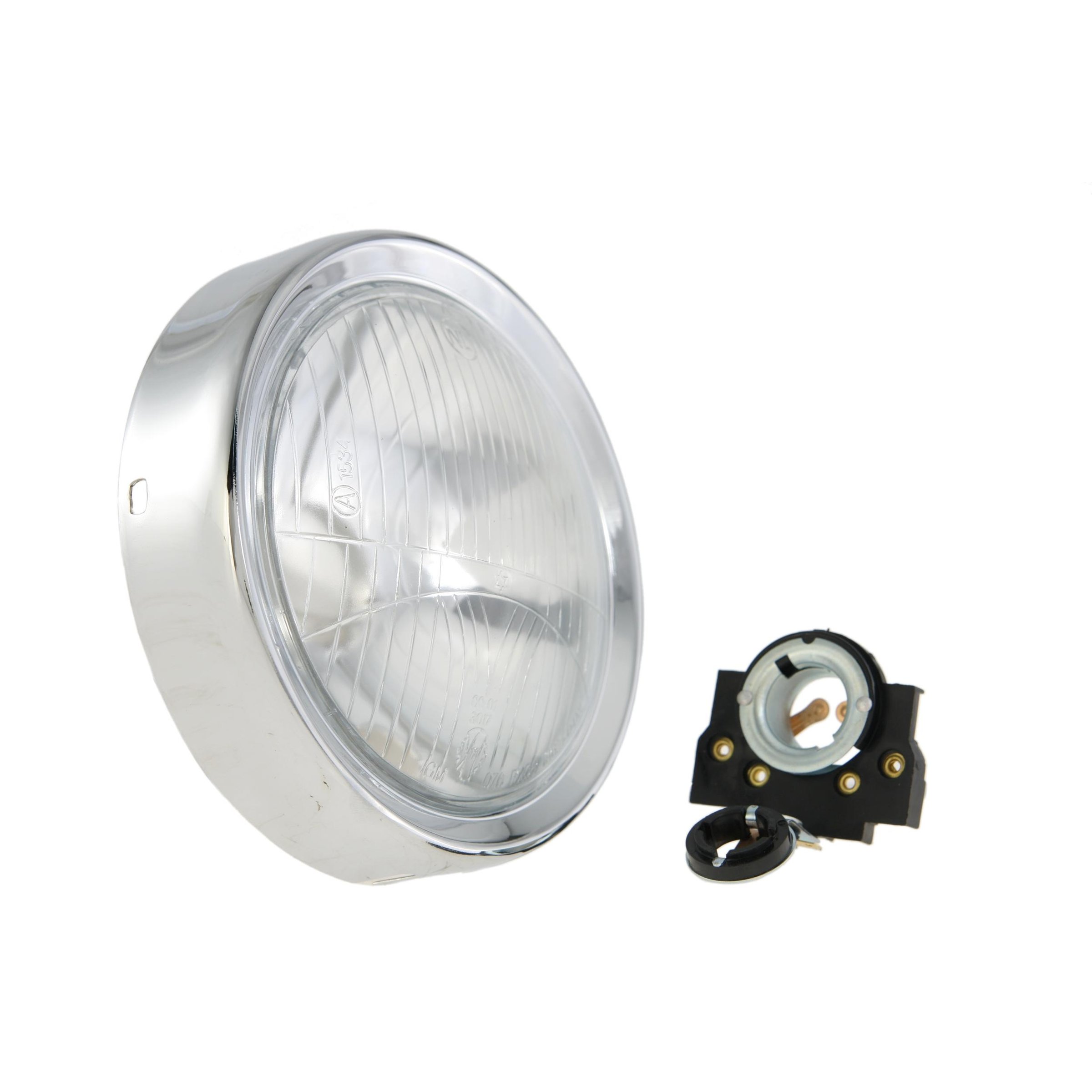 Image of Scheinwerfer SIEM 120983 rund Ø 130 mm für Vespa 125 GTR/TS/150 SprintV/180-200 Rally für Vespa 125 GTR/TS/150 SprintV/180-200 Rally