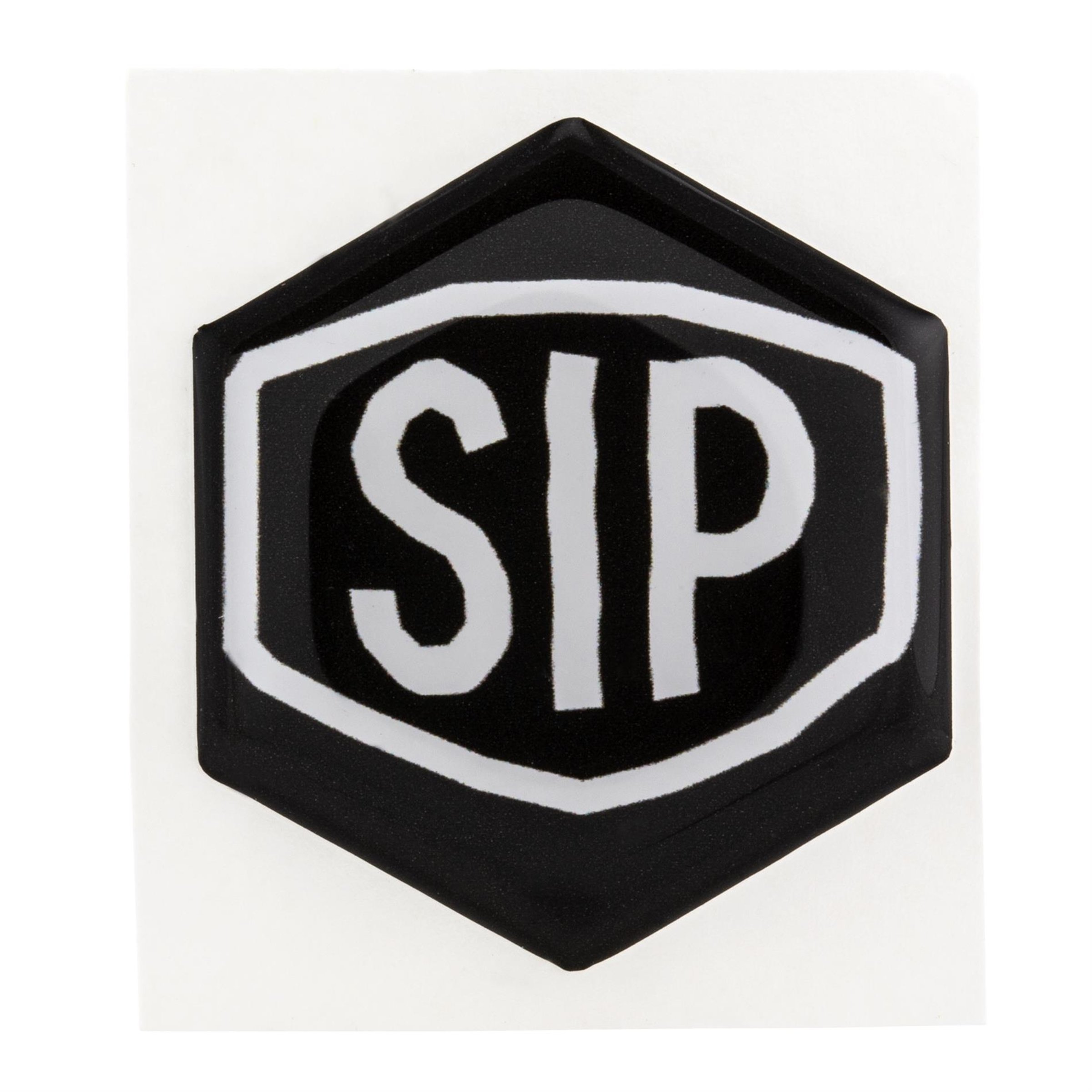 Image of Emblem SIP Tape Logo 6-Eck Kaskade für Vespa PK50-125 XL/XL2/PX80-200E/Lusso/'98/T5 für Vespa PK50-125 XL/XL2/PX80-200E/Lusso/'98/T5