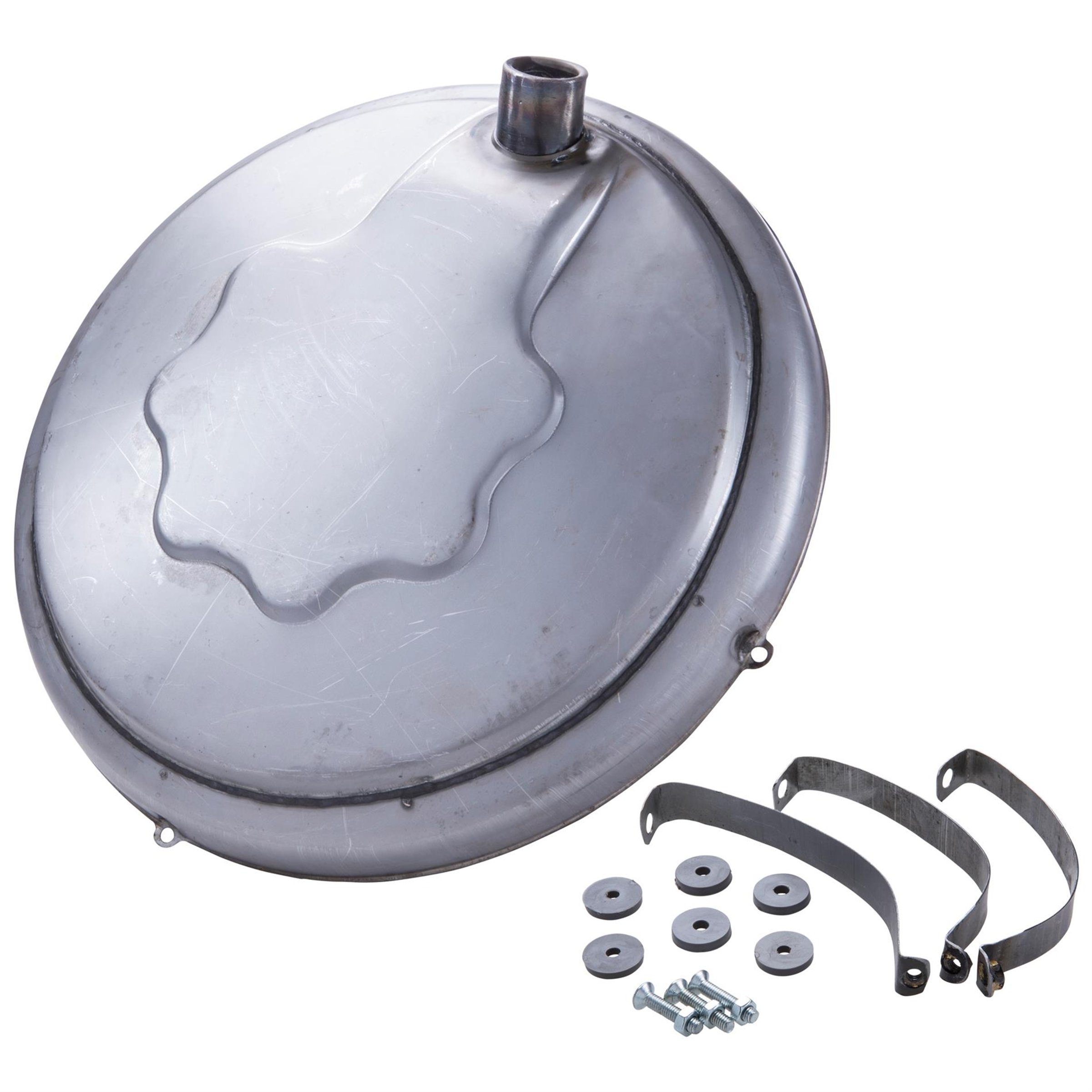 Image of Reservetank, Beinschild für Lambretta 125 LI/Special/DL/GP/150 LI/Special/SX/DL/GP/175 TV/200 TV/SX/DL/GP für Lambretta 125 LI/Special/DL/GP/150 LI/Special/SX/DL/GP/175 TV/200 TV/SX/DL/GP