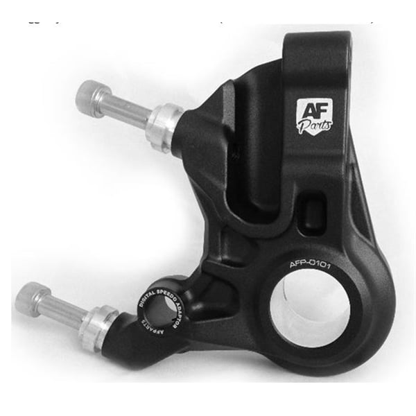 Image of Achsaufnahme AF Parts Race V2 RADIAL, für GRIMECA Scheibenbremse Classic NT/PX'98/MY 20mm mit Bremszange Radial 82mm für Vespa 50-125/PV/ET3/PK/S/SS/XL/XL2/125 VNA -TS/150 VBA-Super/Rally/PX/PE/T5/Cosa