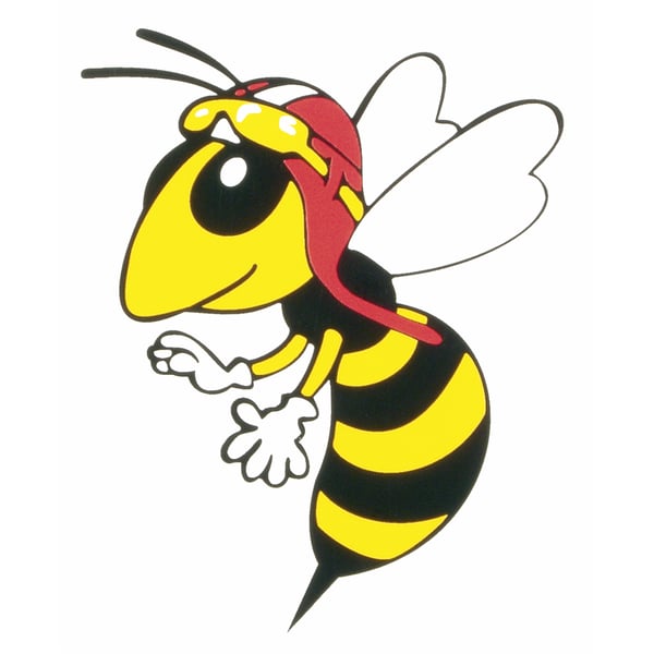 Image of Aufkleber mit Motiv "Wespe"