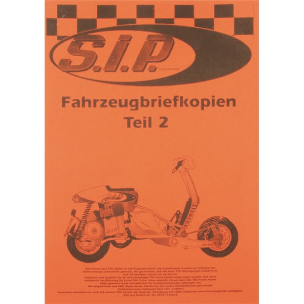 Image of Briefkopienset SIP "Teil II" 7xLambretta, 2xSmallframe, 3xPX 200