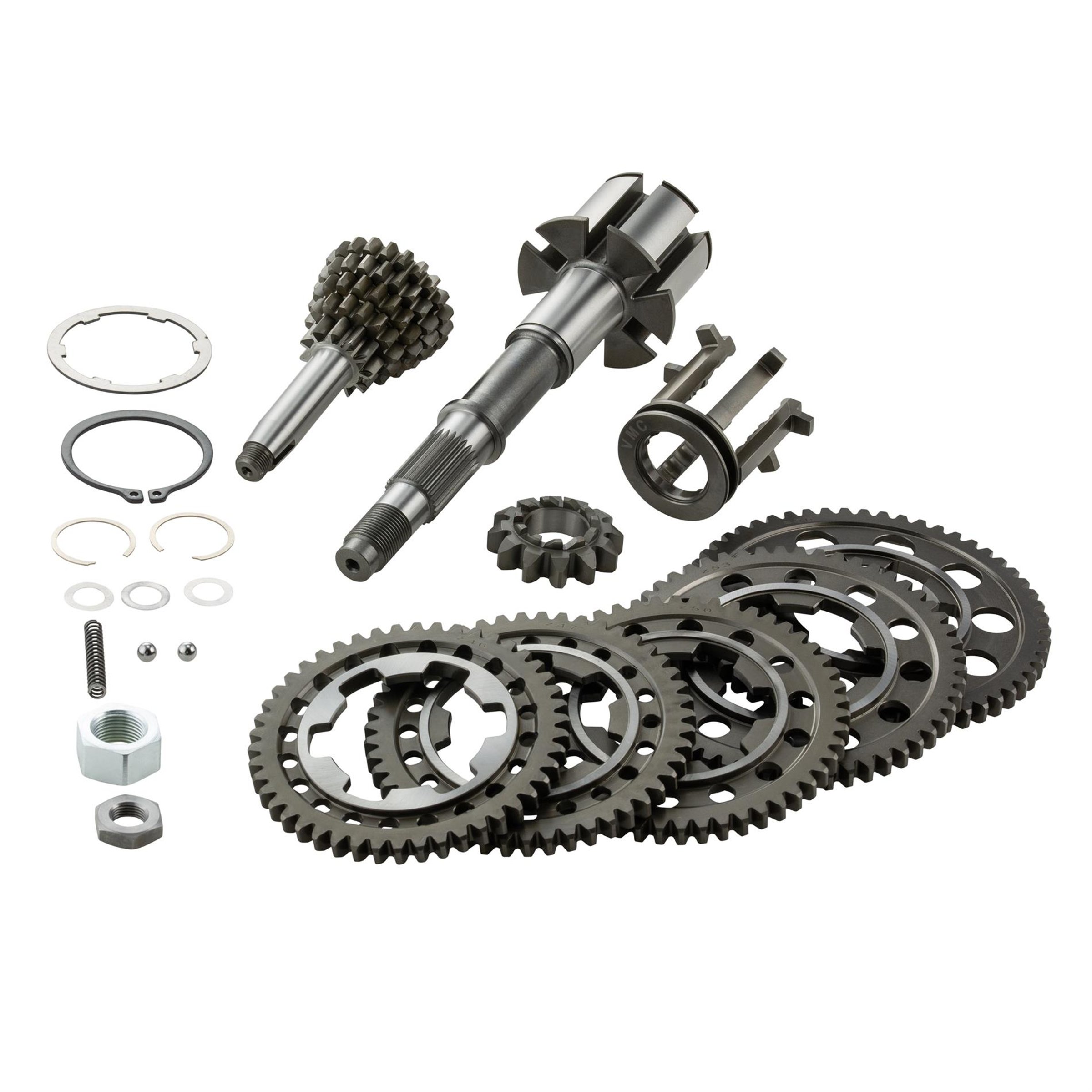 Image of Getriebekit Z 56-53-50-47-46 VMC 5-Gang für Vespa 50-125/PV/ET3/PK50-125/S/SS/XL/XL2 für Vespa 50-125/PV/ET3/PK50-125/S/SS/XL/XL2