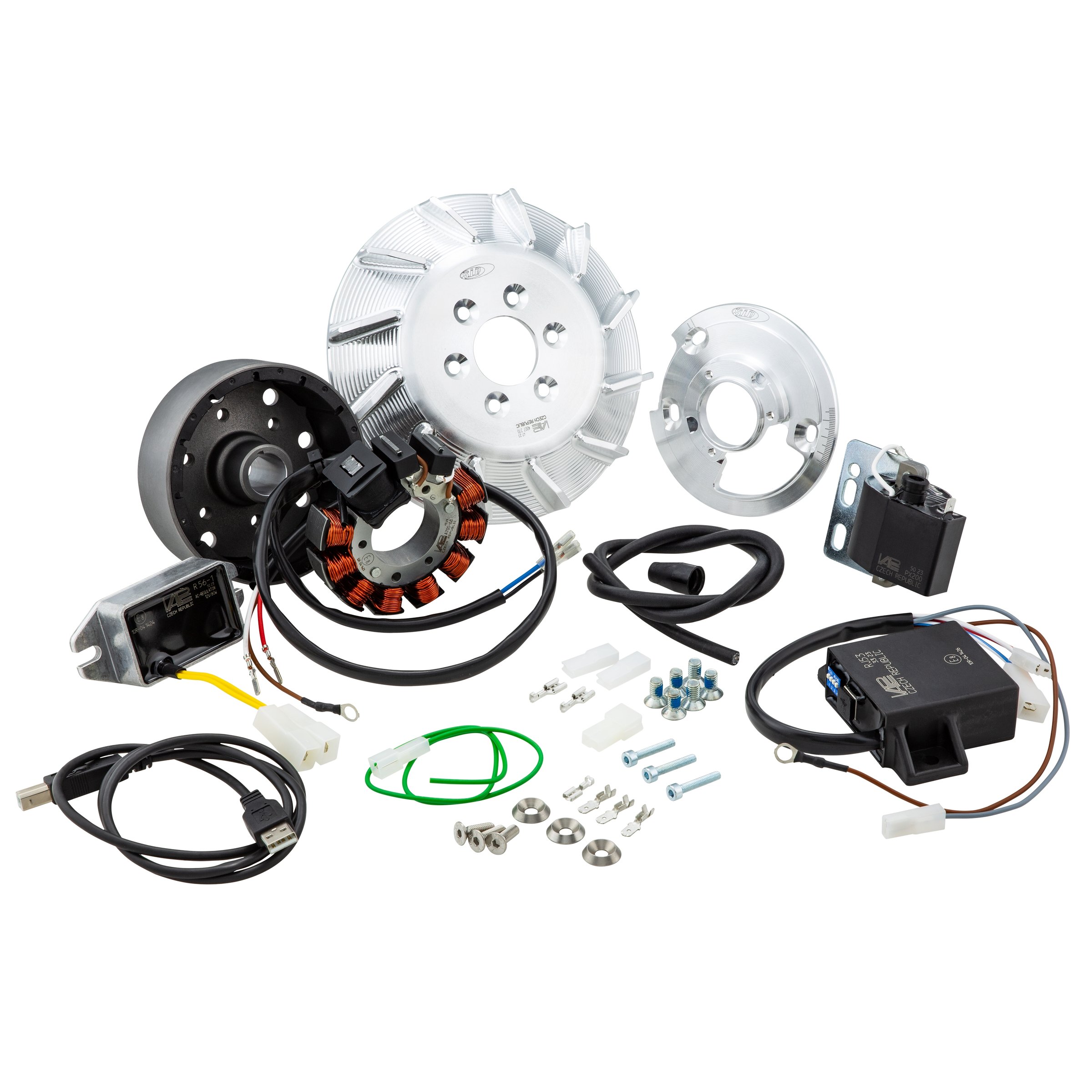 Image of Zündung SIP PERFORMANCE by VAPE RACE 12V AC für Vespa 125 GTR 2°/TS 2°/150 Sprint V 2°/Super 2°/200 Rally 2°/PX80-200/PE/Lusso/Cosa für Vespa 125 GTR 2°/TS 2°/150 Sprint V 2°/Super 2°/200 Rally 2°/PX80-200/PE/Lusso/Cosa