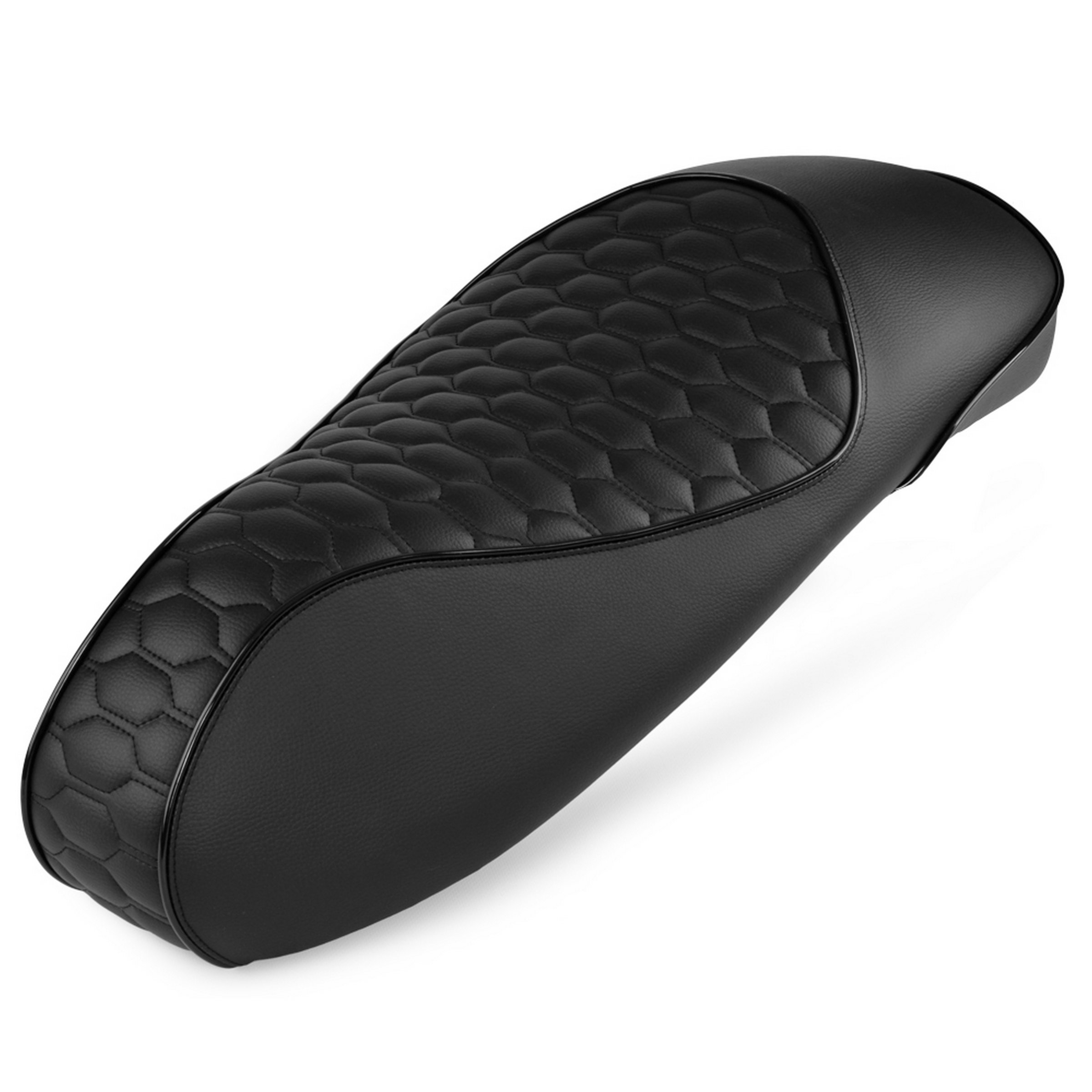 Image of Sportsitzbank RACEFOXX schwarz für Vespa GTV/GTS/GTS Super 125-300ccm ('14-) für Vespa GTV/GTS/GTS Super 125-300ccm ('14-) für Vespa GTV/GTS/GTS Super 125-300ccm ('14-)