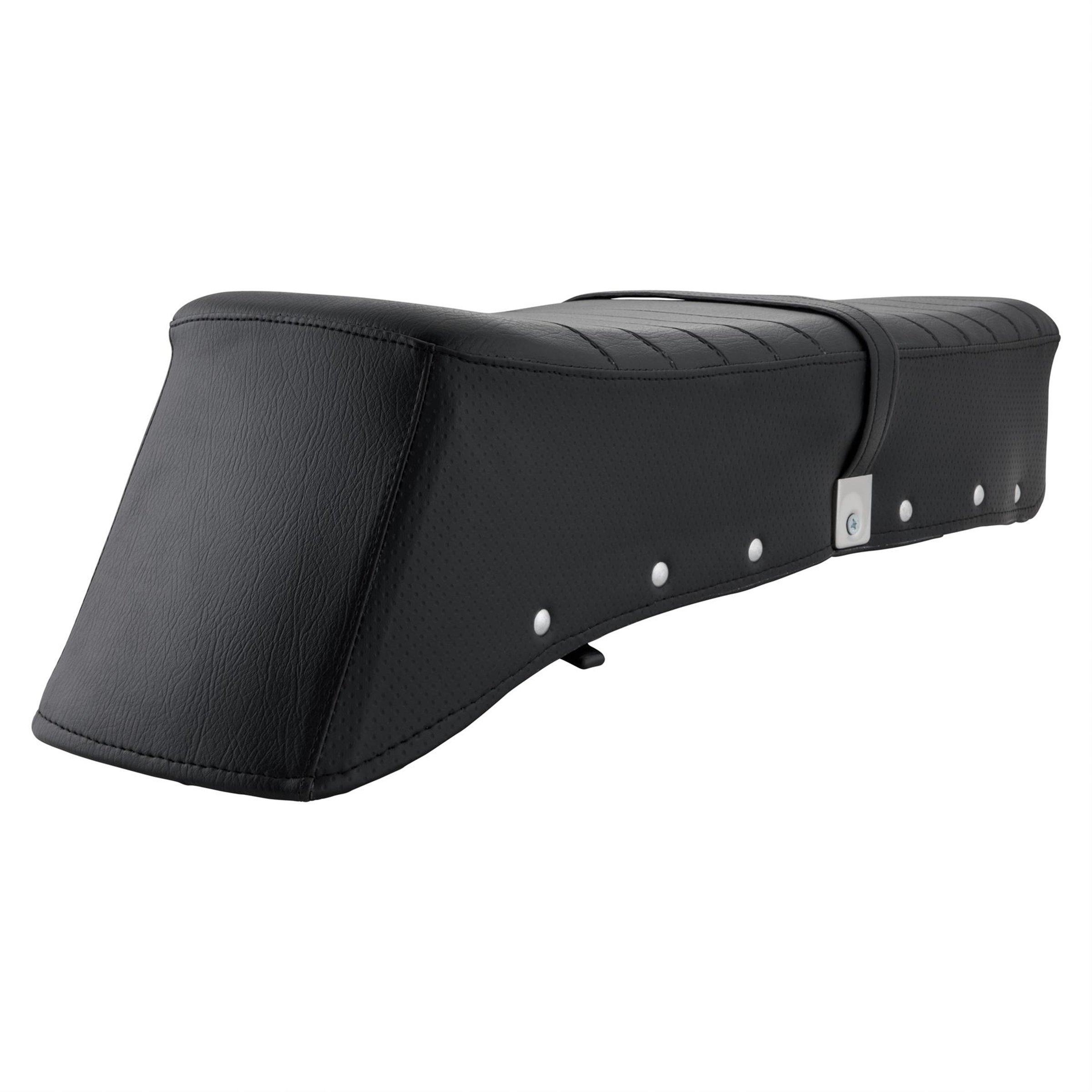 Image of Sitzbank Classic Sport schwarz für Lambretta 125 LI 3°/LIS/DL/GP/150 LI 3°/LIS/SX/DL/GP/175 TV 3°/200 SX/DL/GP für Lambretta 125 LI 3°/LIS/DL/GP/150 LI 3°/LIS/SX/DL/GP/175 TV 3°/200 SX/DL/GP