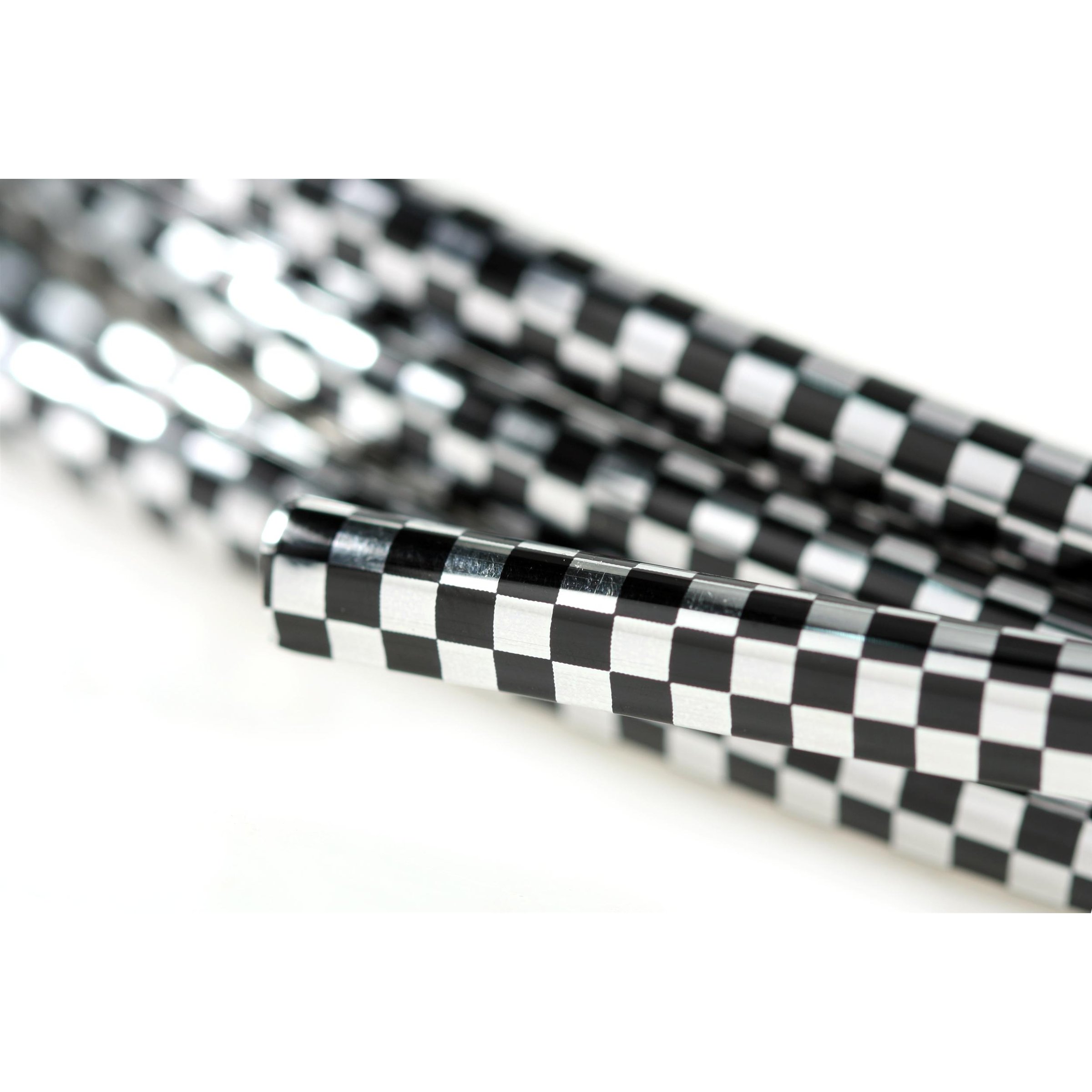 Image of Kantenschutz breit chrom/schwarz Karo