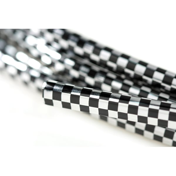 Image of Kantenschutz breit chrom/schwarz Karo