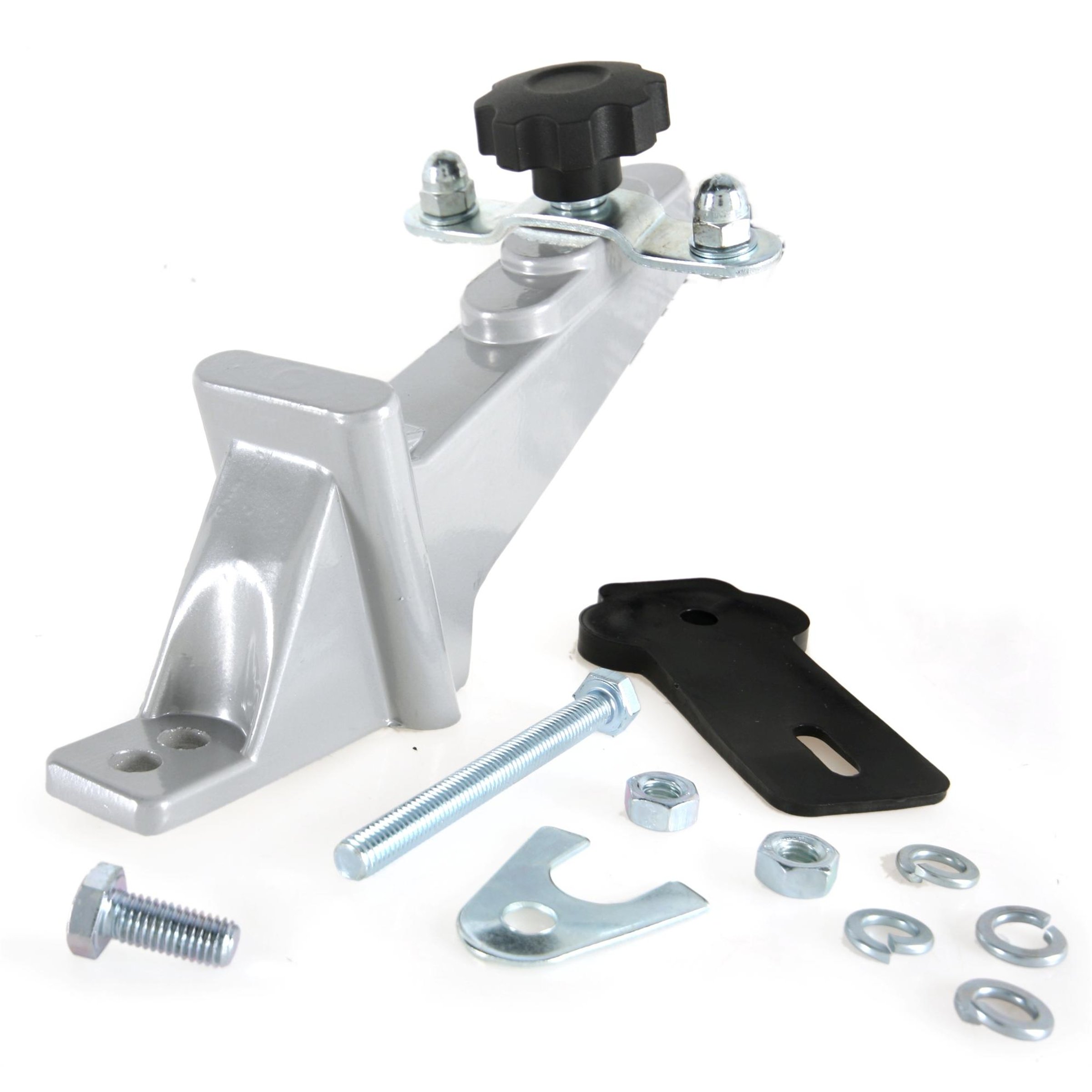 Image of Reserveradhalter, für geschlossene 9/10" Felge, Durchstieg vorne für Vespa 50 N/L/R ->752188/S/SR/Sprinter/Revival/90/100 1° für Vespa 50 N/L/R ->752188/S/SR/Sprinter/Revival/90/100 1°
