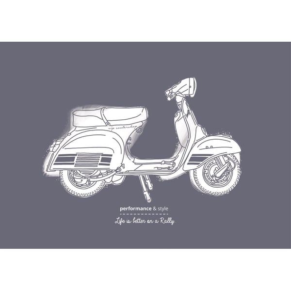 Image of Postkarte SIP mit Motiv "Life is better on a Rally"