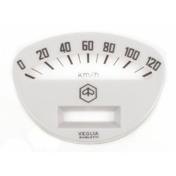 Image of Ziffernblatt PIAGGIO Tachometer 120264 für Vespa 50 SS/90 SS/125 PV/150 SprintV