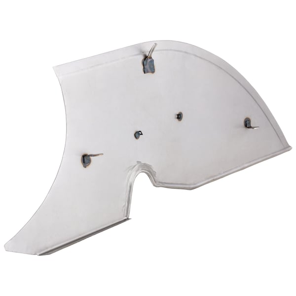 Image of Reparaturblech, Seitenteil, links für Vespa 125 V1-15 1948-49