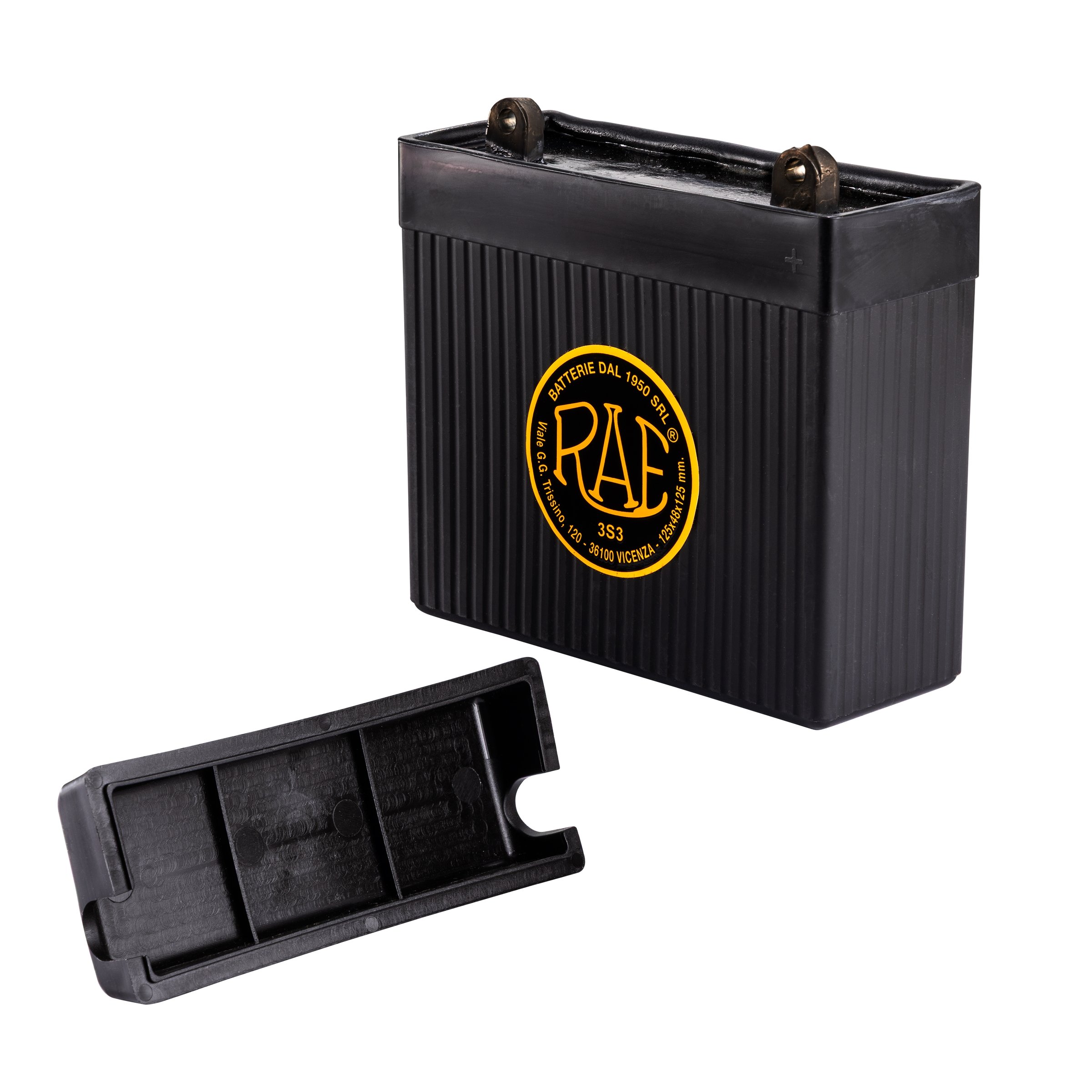 Image of Batterie RAE 6V/9Ah für Vespa 125 VNB/GT/R/Super/150 VL1-2/VBA/VBB/VGLA/GL/Sprint/V/Super für Vespa 125 VNB/GT/R/Super/150 VL1-2/VBA/VBB/VGLA/GL/Sprint/V/Super