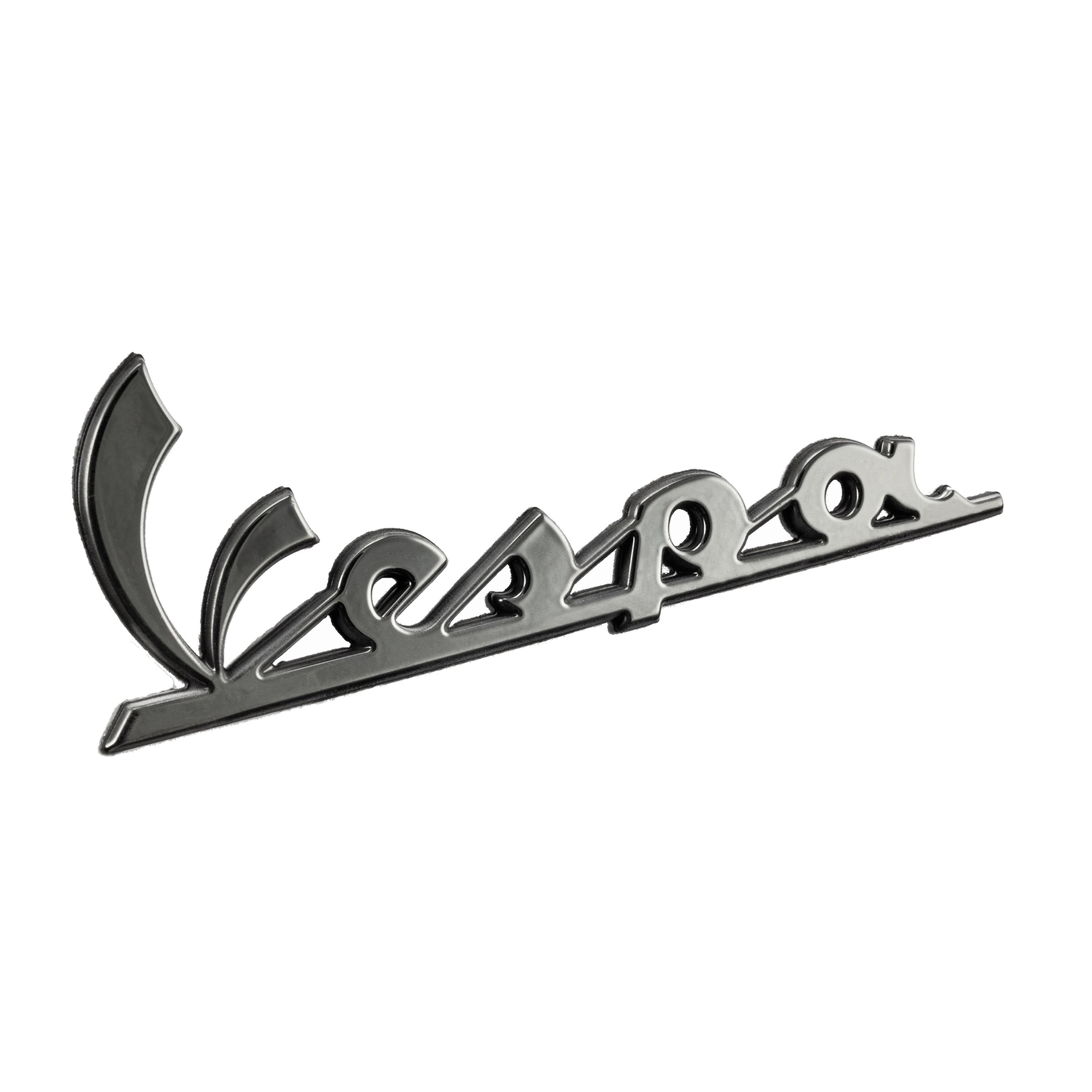Image of Schriftzug "Vespa" Beinschild/Top Case 672060 für Vespa LX/LXV/S/Primavera/Sprint/GTS/GTS Super/GTV/GT 60/GT/GT L/PX 2011 125-300ccm für Vespa LX/LXV/S/Primavera/Sprint/GTS/GTS Super/GTV/GT 60/GT/GT L/PX 2011 125-300ccm