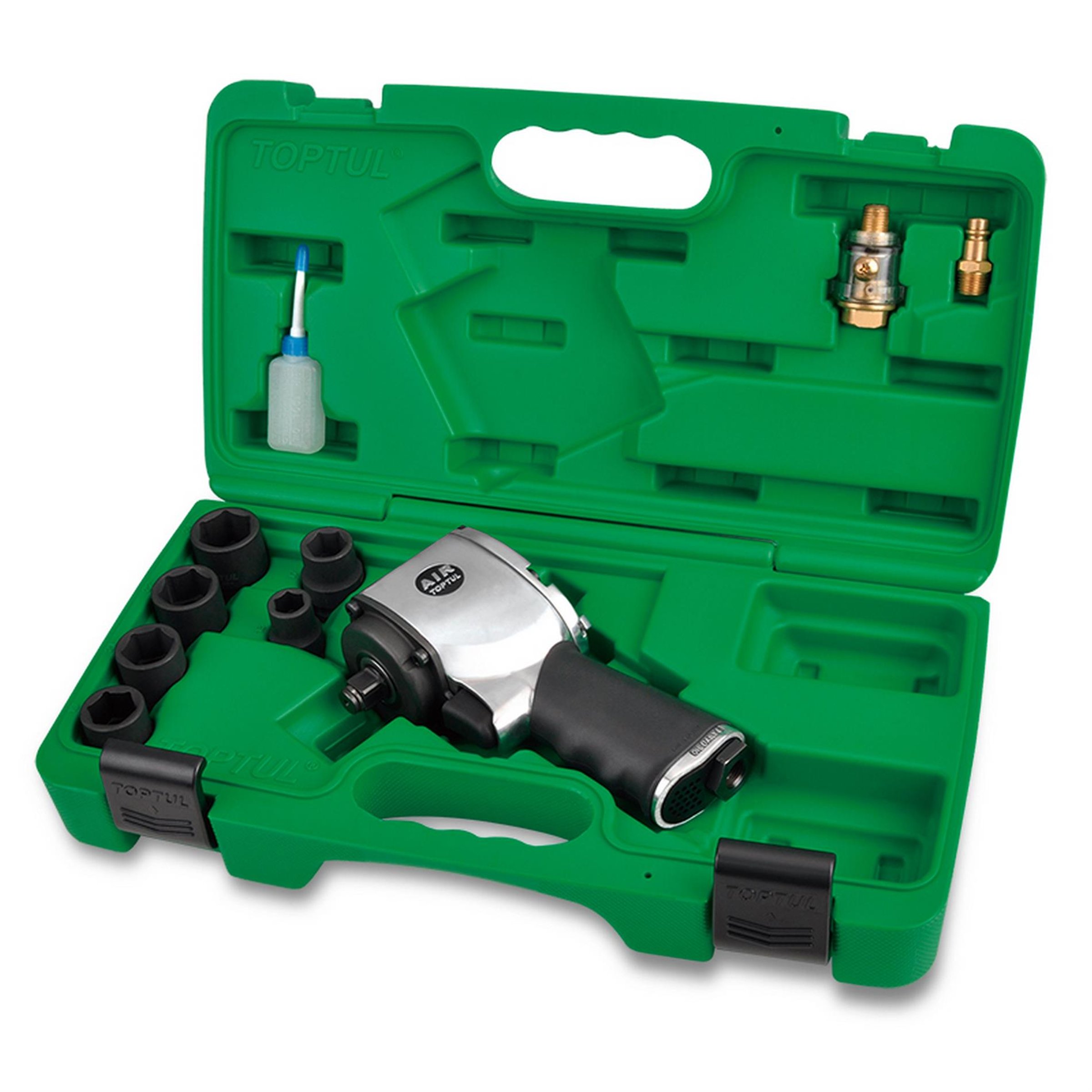 Image of Schlagschrauber Set TOPTUL 1/2"
