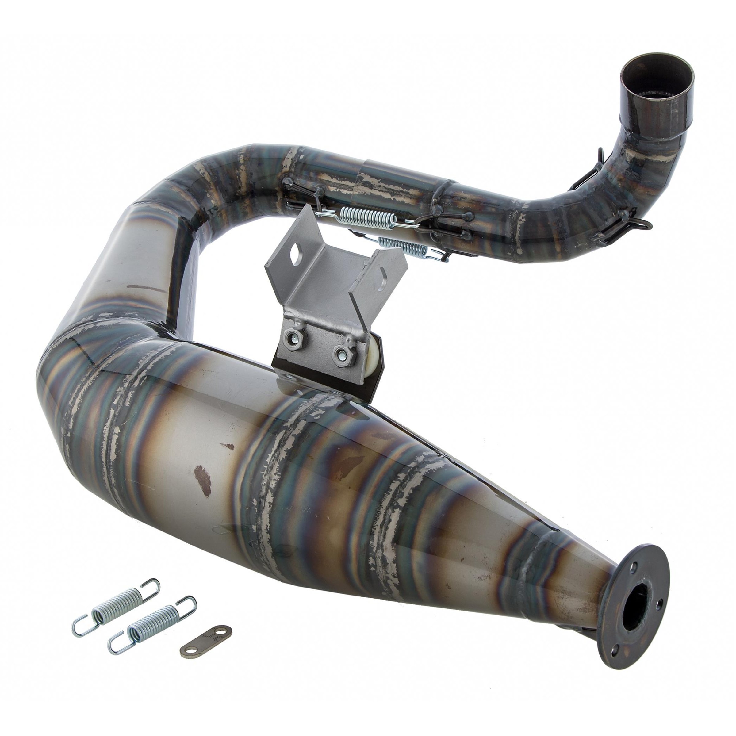 Image of Rennauspuff SIP Performance 2.0, Material: Stahl klarlackiert für Vespa 200 Rally/P200E/PX200 E/Lusso/'98/MY/Cosa 1 200 für Vespa 200 Rally/P200E/PX200 E/Lusso/'98/MY/Cosa 1 200