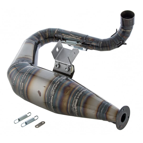 Image of Rennauspuff SIP Performance 2.0, Material: Stahl klarlackiert für Vespa 200 Rally/P200E/PX200 E/Lusso/'98/MY/Cosa 1 200