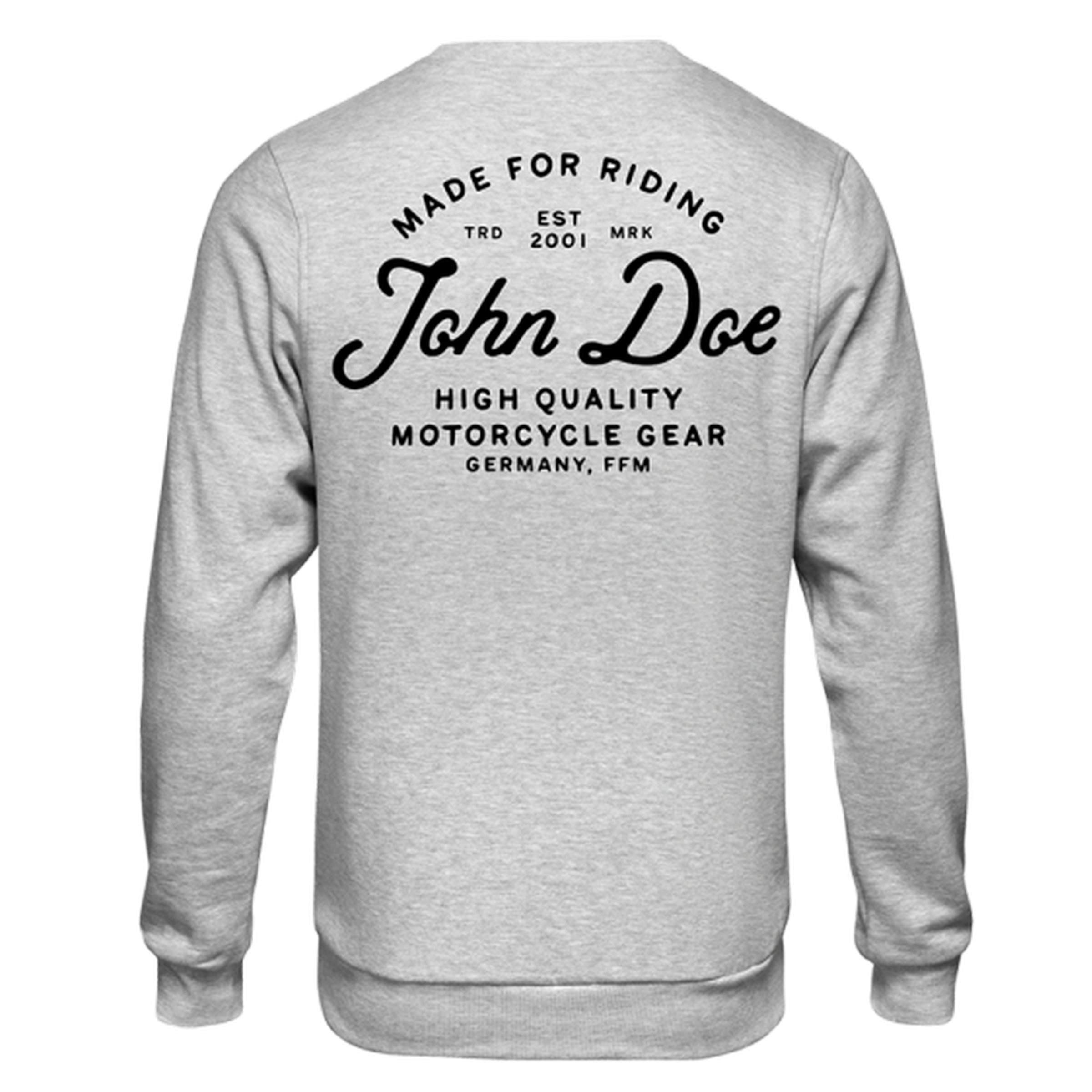 Image of Sweatshirt JOHN DOE Lettering Größe: L für Männer für Männer