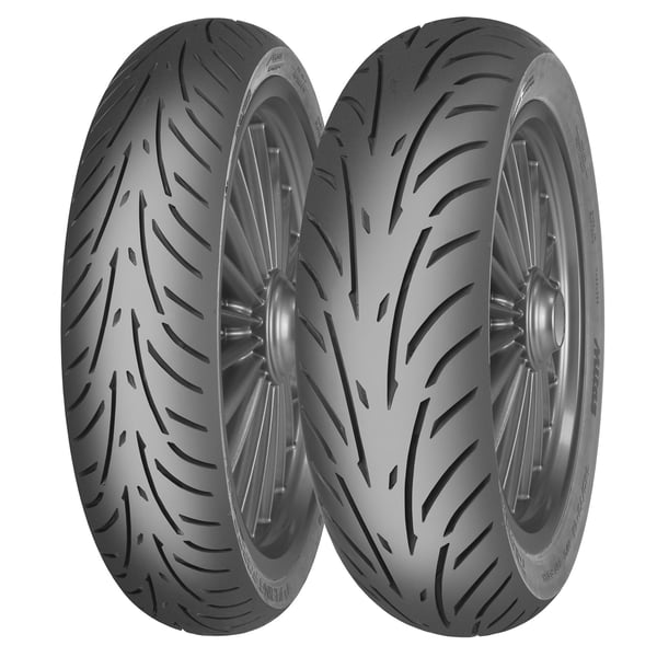 Image of Reifen MITAS TOURING FORCE-SC 130/70-12 64P TL reinforced vorne oder hinten